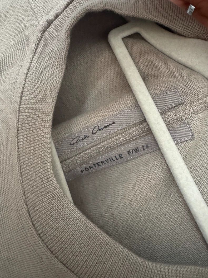 Rick Owens rick owens size os 24 Light Grey short sleeves 2504-Nextar Size US M / EU 48-50 / 2 - 3 Thumbnail