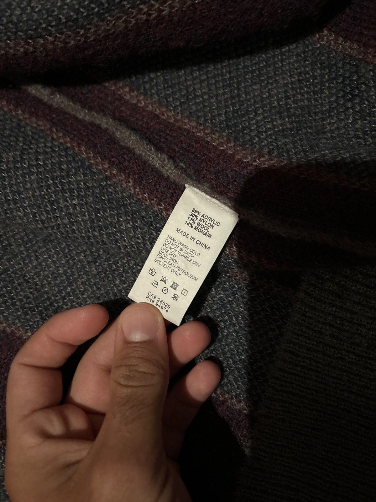 Stussy Stussy Striped Cardigan Size US L / EU 52-54 / 3 - 3 Thumbnail