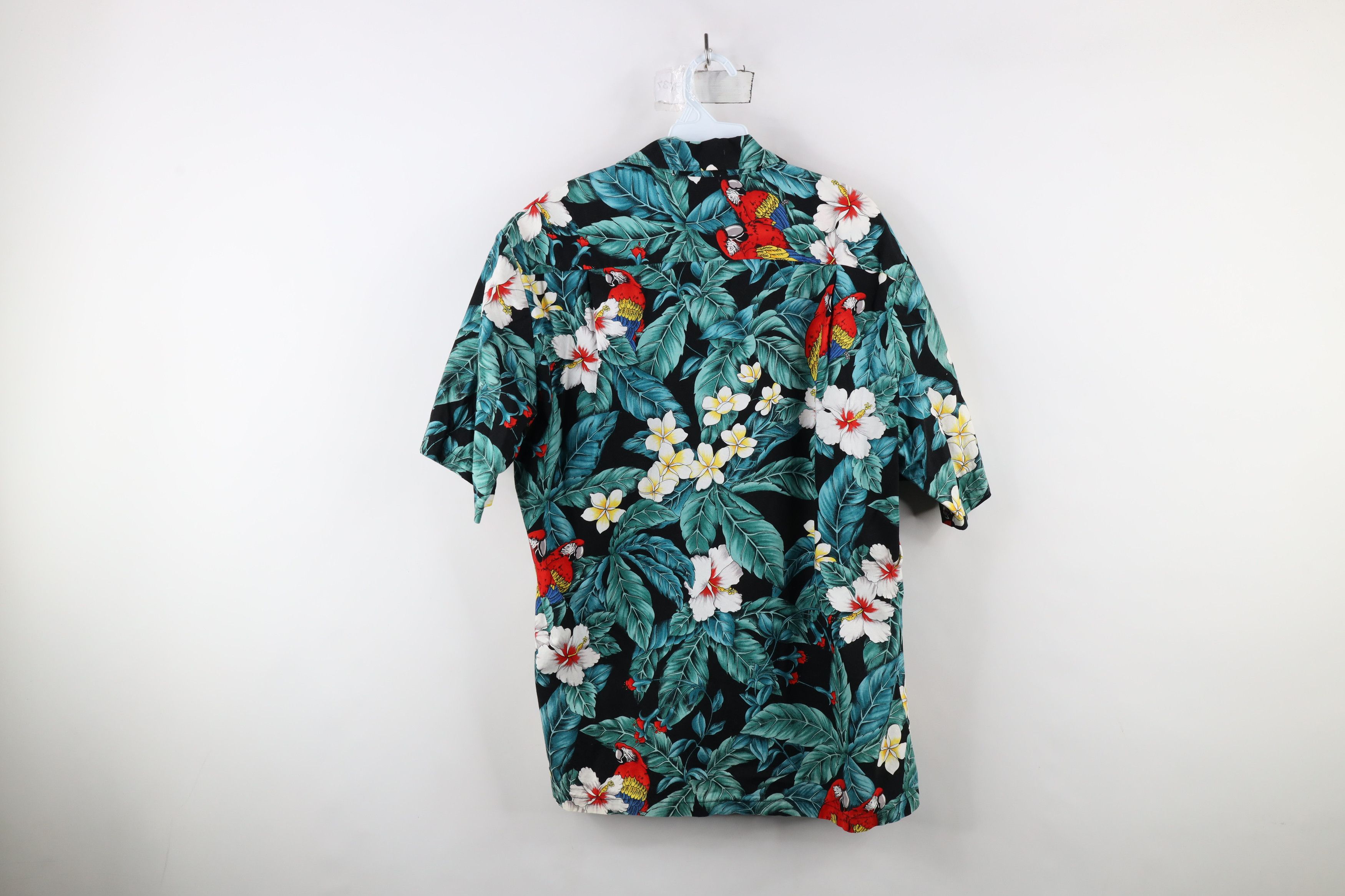 Vintage Vintage 70s Streetwear Flower Bark Cloth Hawaiian Shirt USA Size US L / EU 52-54 / 3 - 7 Thumbnail