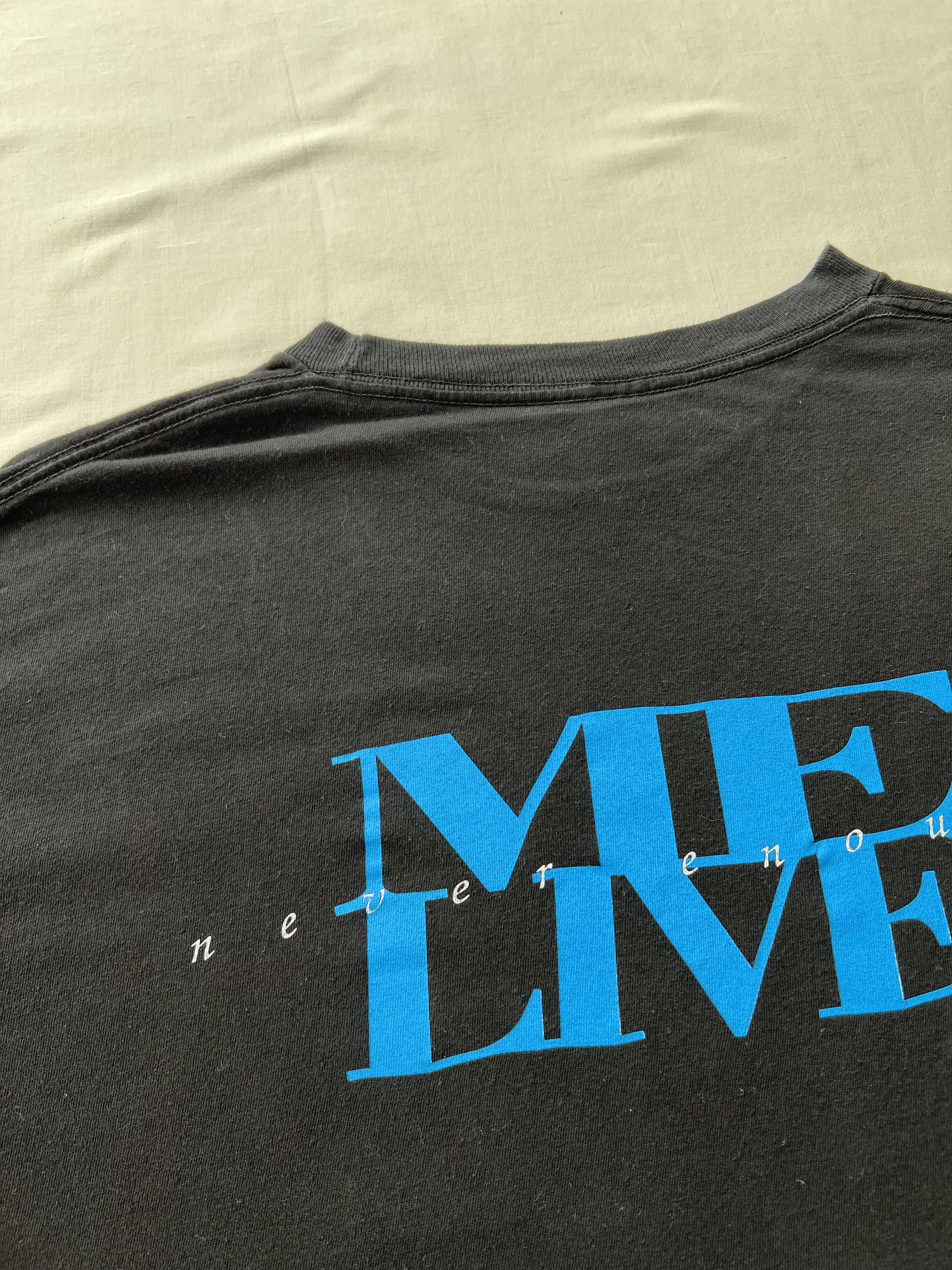 Band Tees Vintage 1992 Melissa Etheridge Never Enough Black T-shirt Size US L / EU 52-54 / 3 - 12 Thumbnail