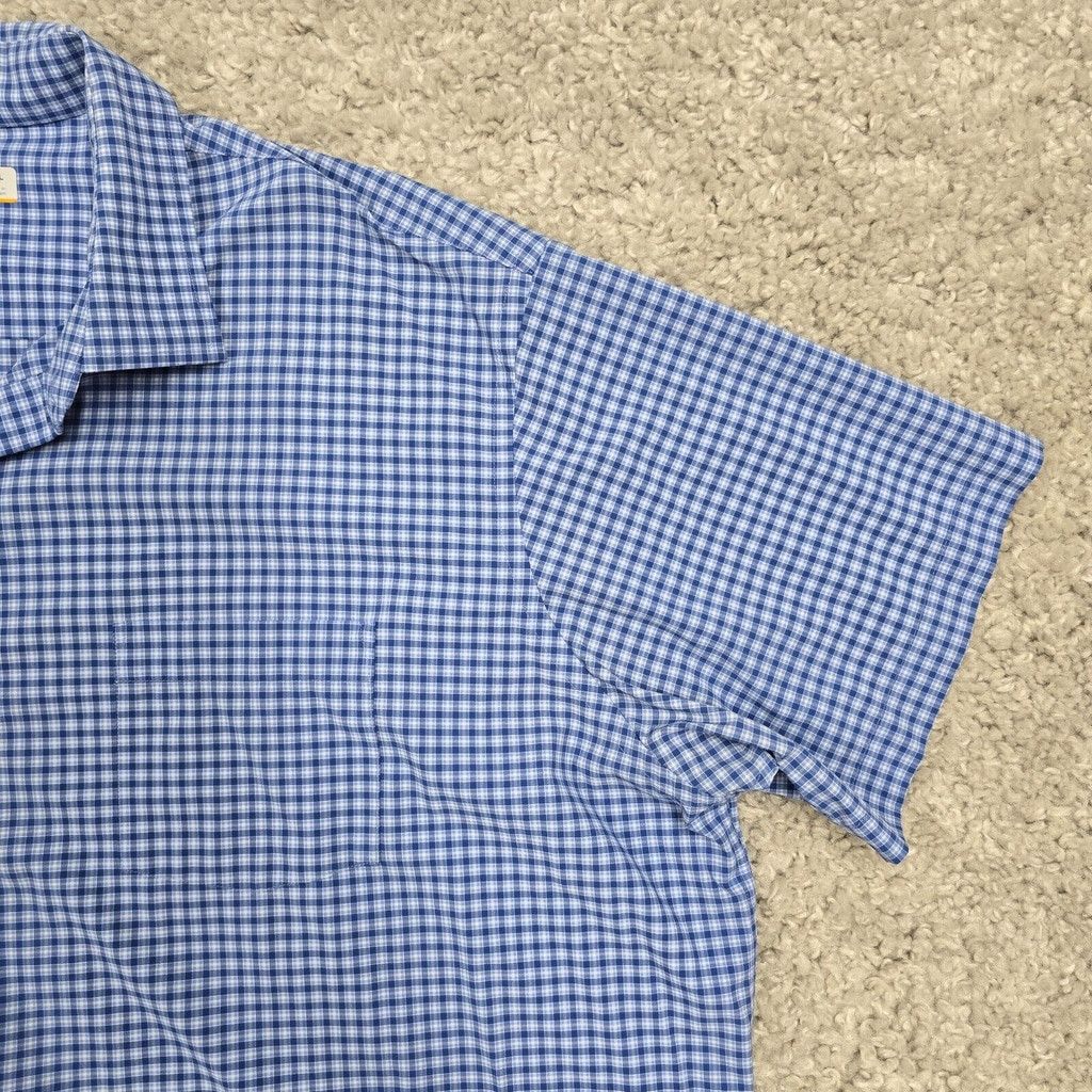 Peter Millar Peter Millar 2XL Featherweight Plaid Short Sleeve Shirt READ Size US XXL / EU 58 / 5 - 3 Thumbnail
