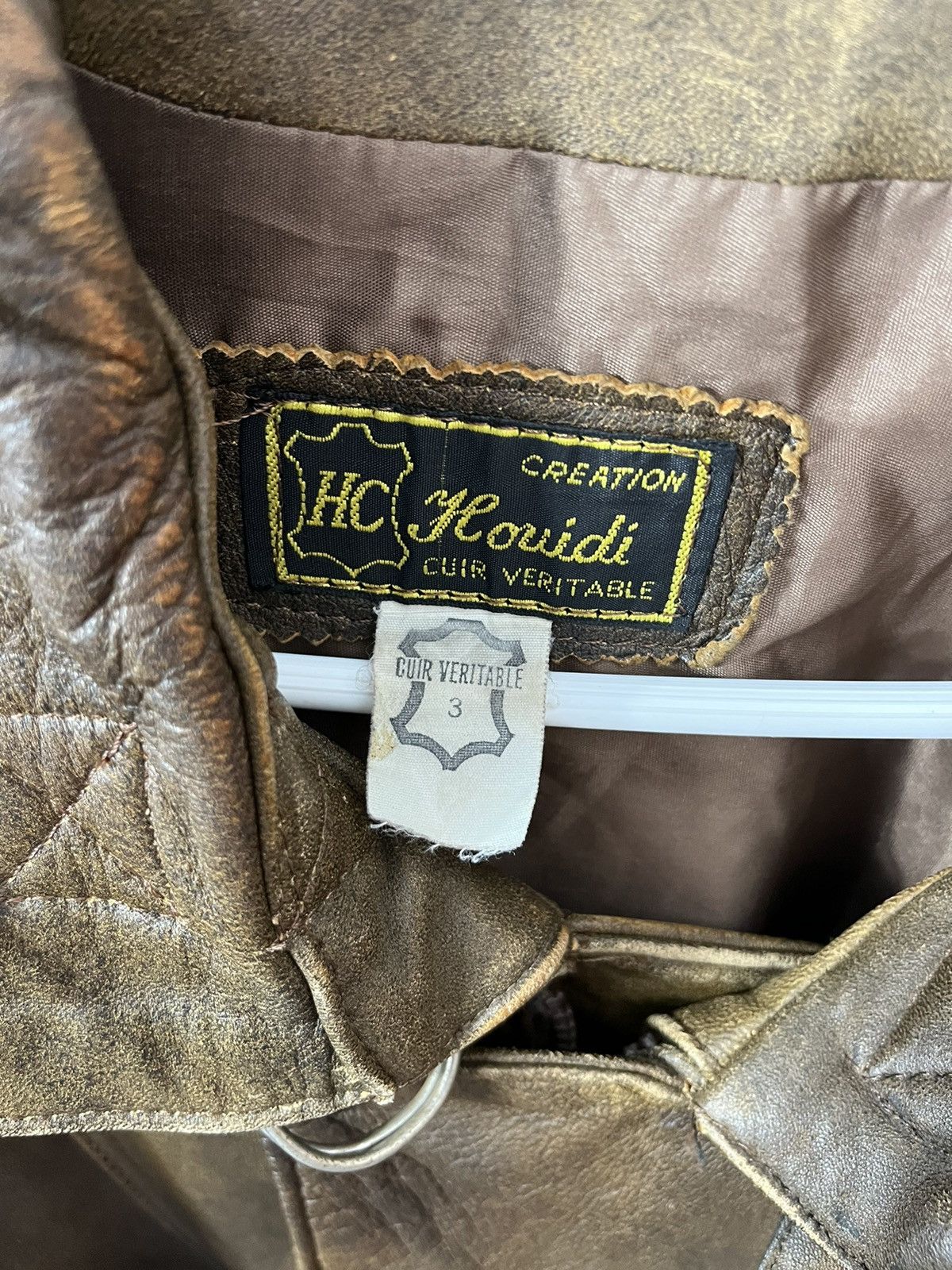 Vintage Vintage Leather Biker Jacket Size US L / EU 52-54 / 3 - 6 Thumbnail