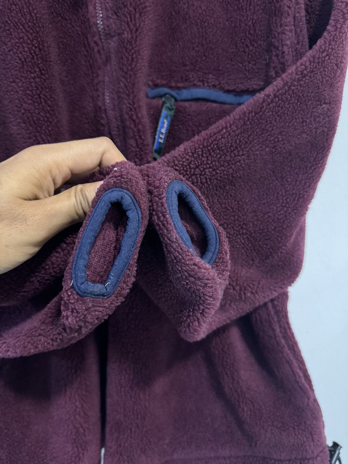 L.L. Bean × Vintage Vintage LL BEAN Half Zipper Fleece Size US M / EU 48-50 / 2 - 5 Thumbnail