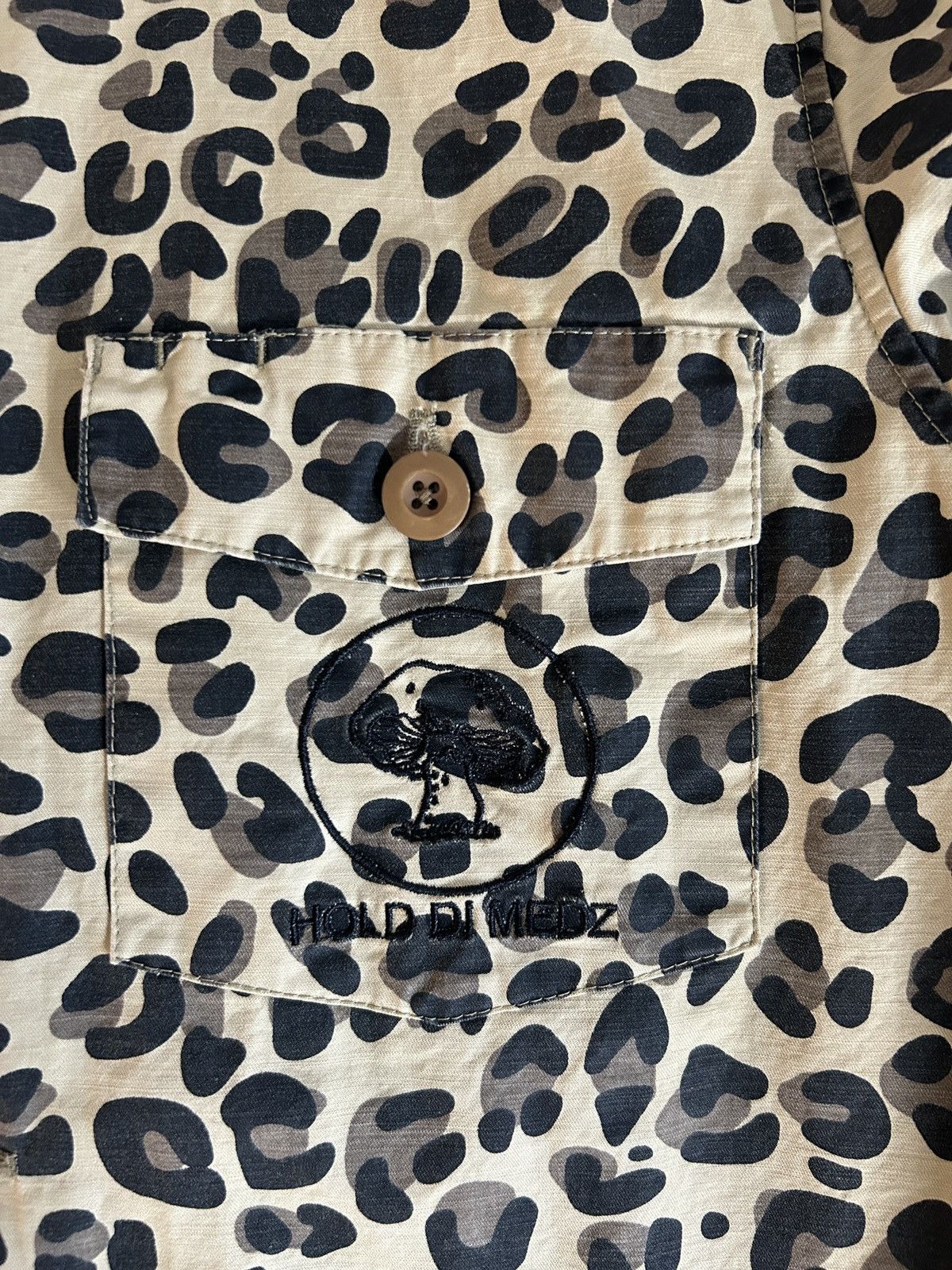Stussy Stussy Cheetah Print Shirt - Hold Di Medz Size US S / EU 44-46 / 1 - 3 Thumbnail