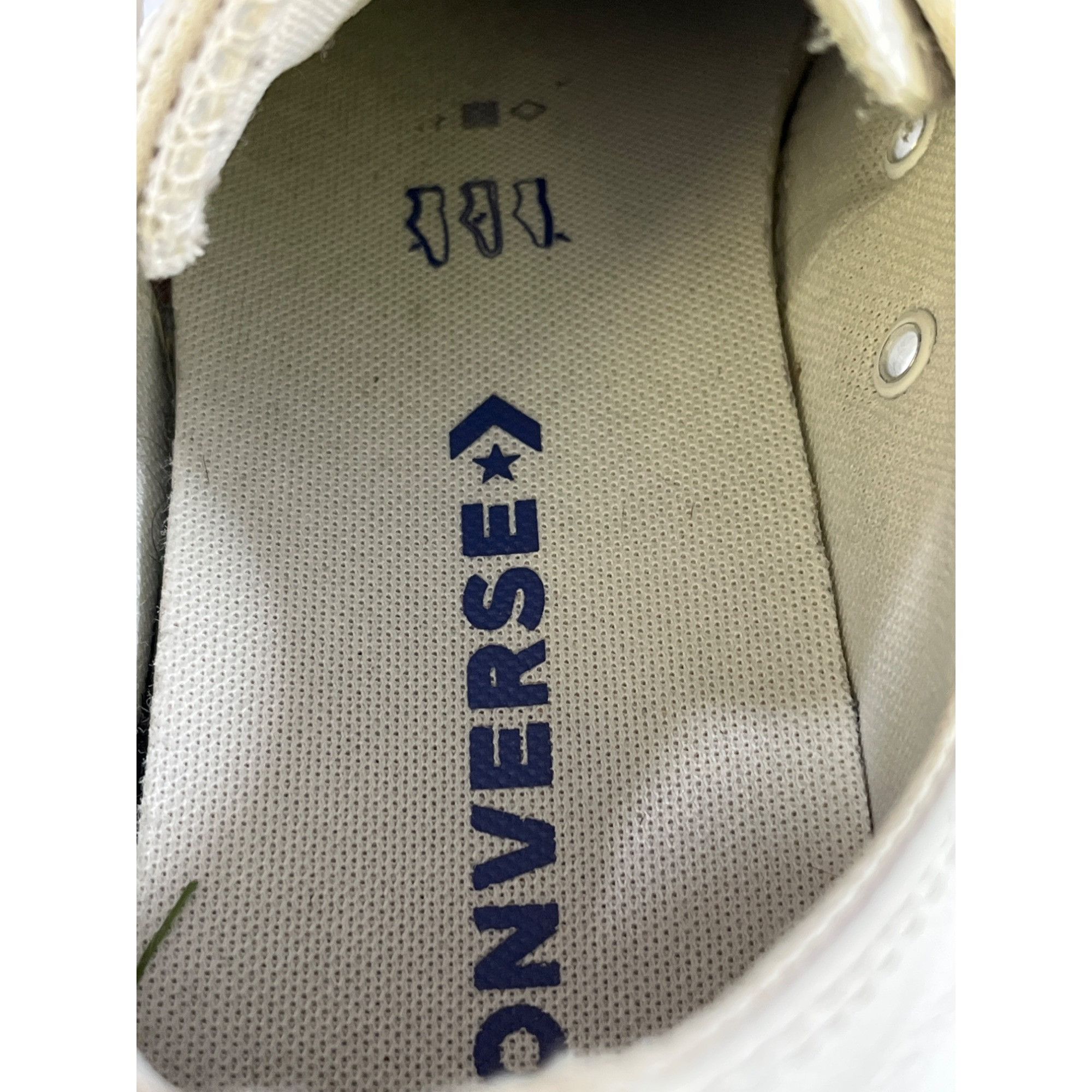 Converse Converse 136823C Unisex White Casual Sneakers Size M9.5 & W1 Size US 11.5 / IT 41.5 - 6 Thumbnail