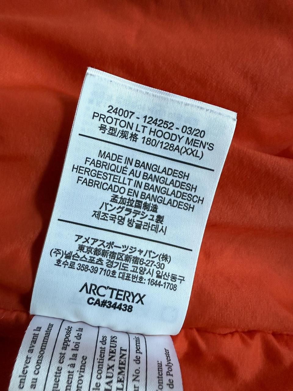 Arc'teryx Arc'Teryx Arcteryx Red Atom LT Jacket XXL 2XL Rare Size US XXL / EU 58 / 5 - 8 Thumbnail