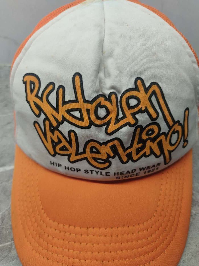 Valentino Vintage Rudolph Valentino Trucker Hat Cap Size ONE SIZE - 3 Thumbnail