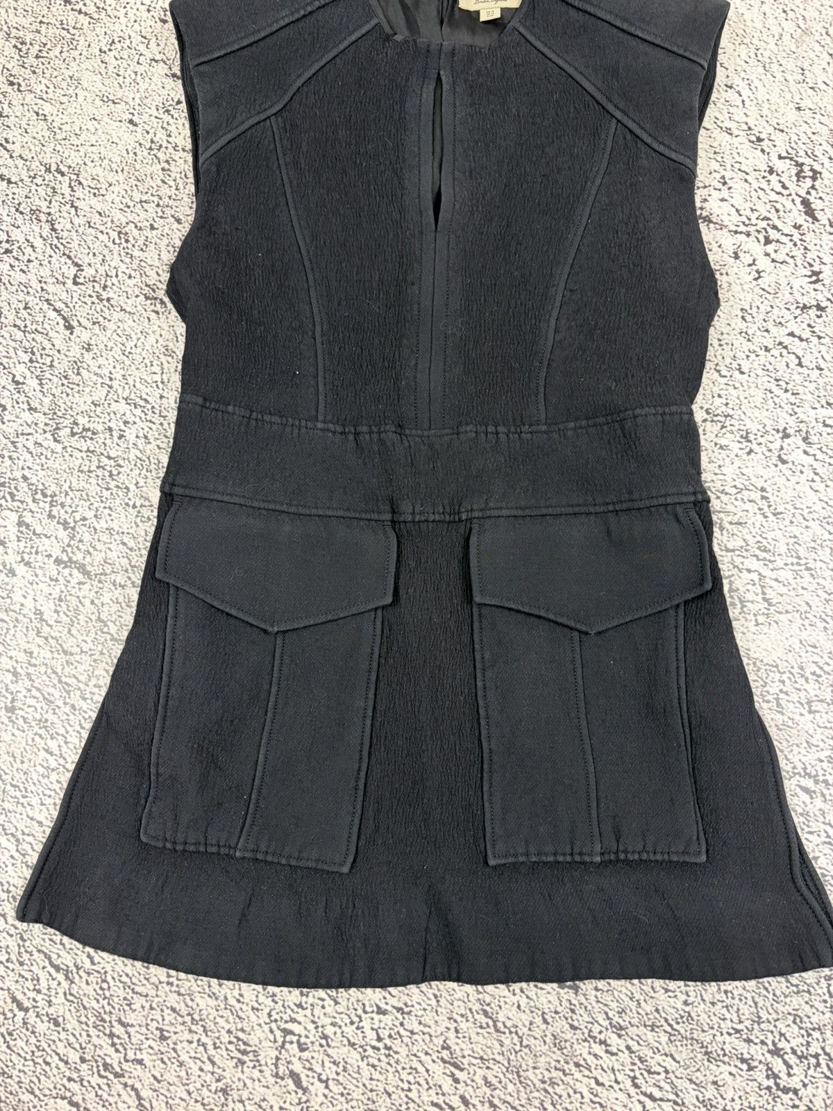 Burberry Burberry Archive Wool Silk Cargo Tunic Vest Dress Size M / US 6-8 / IT 42-44 - 4 Thumbnail