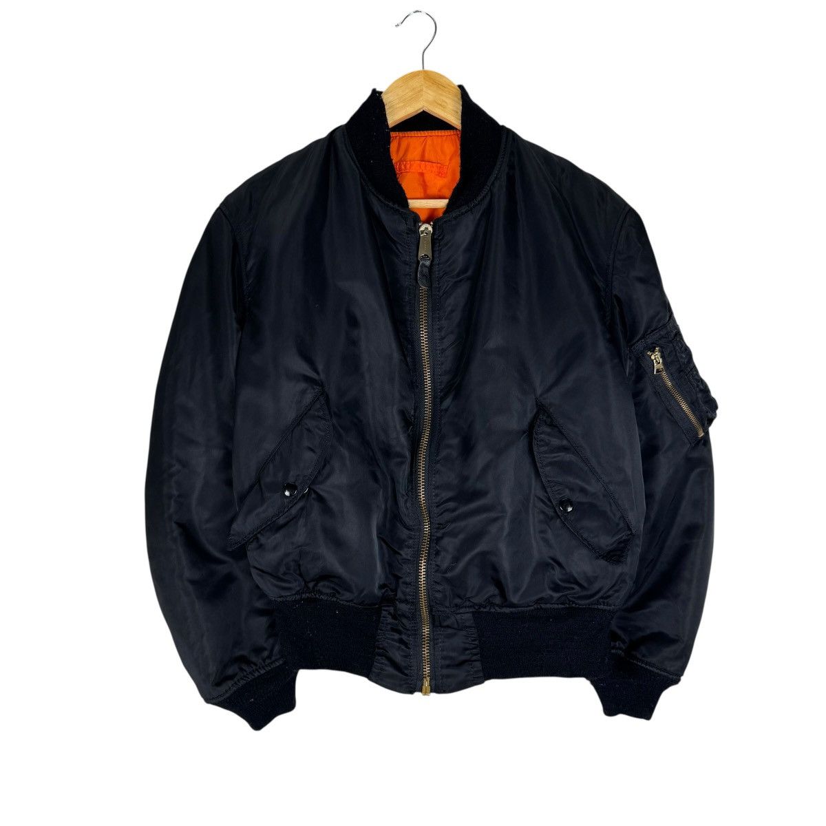 Alpha Industries 🌟ALPHA INDUSTRIES MA-1 FLYERS BOMBER JACKET Size US L / EU 52-54 / 3 - 2 Thumbnail
