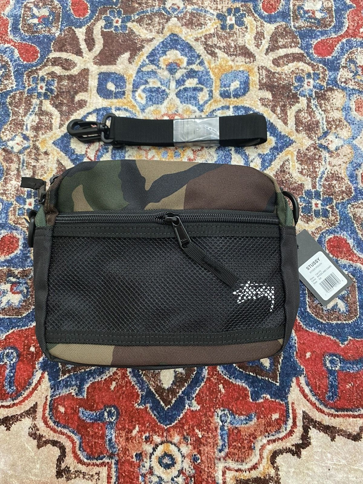 Stussy Stussy Stock Pouch - Camo Size ONE SIZE - 1 Thumbnail