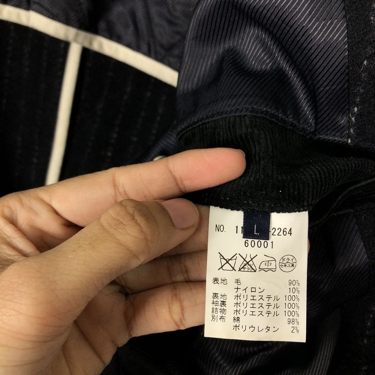 Japanese Brand 🔥90’s Double Breast Biker Jacket Ships Luxury Stripe Design Size US L / EU 52-54 / 3 - 13 Thumbnail