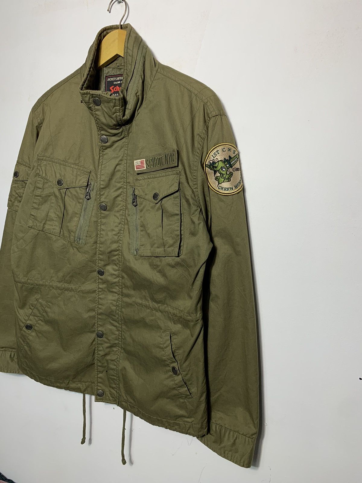 Schott × Vintage Schott M65 x Cuento Military Jacket 🧥 Size US L / EU 52-54 / 3 - 2 Thumbnail