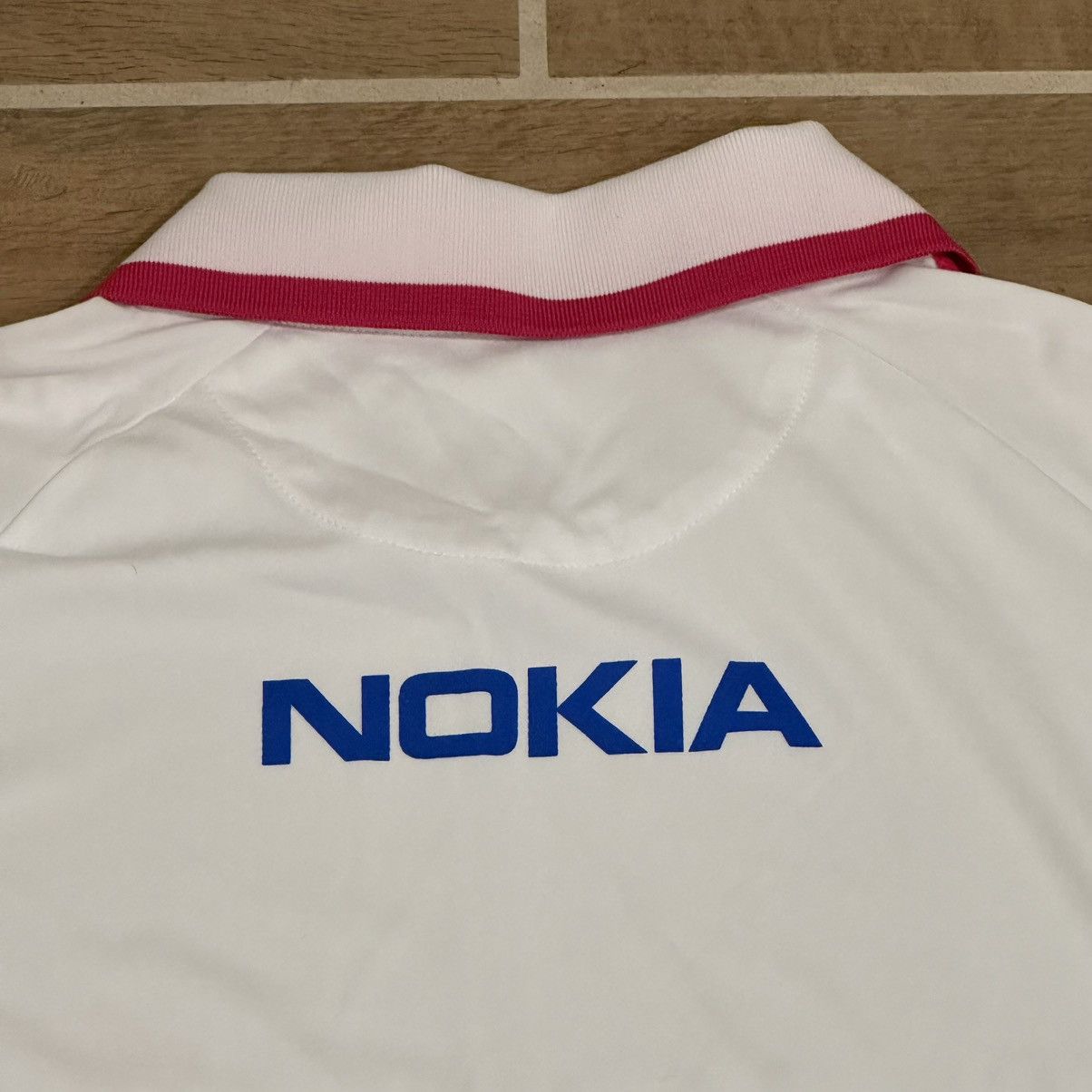 Vintage Vintage T-Mobile “LLAMADO DEL FUTBOL” Nokia Soccer Jersey Size US L / EU 52-54 / 3 - 4 Thumbnail