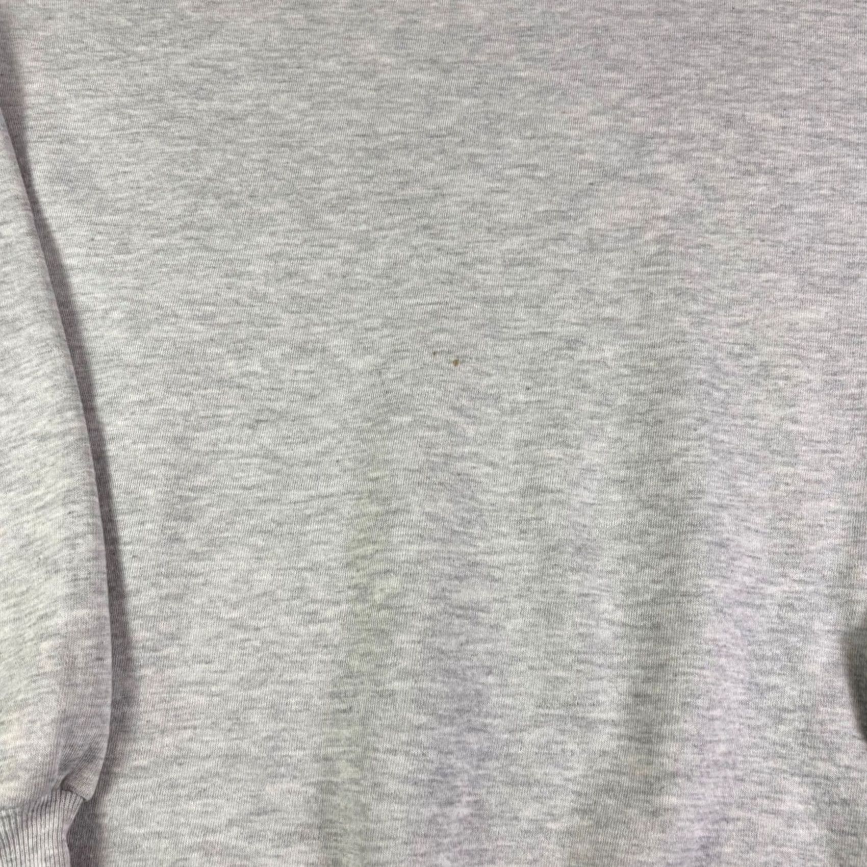 Vintage VINTAGE College House Sweatshirt Gray XL Mens Graphic Print 90s United States PullOver Crew Neck Buckle Sleeve Long Size US XL / EU 56 / 4 - 6 Thumbnail