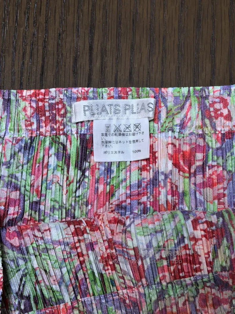 Issey Miyake Issey Miyake size:3 Color Block Midi Skirt Size 31" - 1 Thumbnail