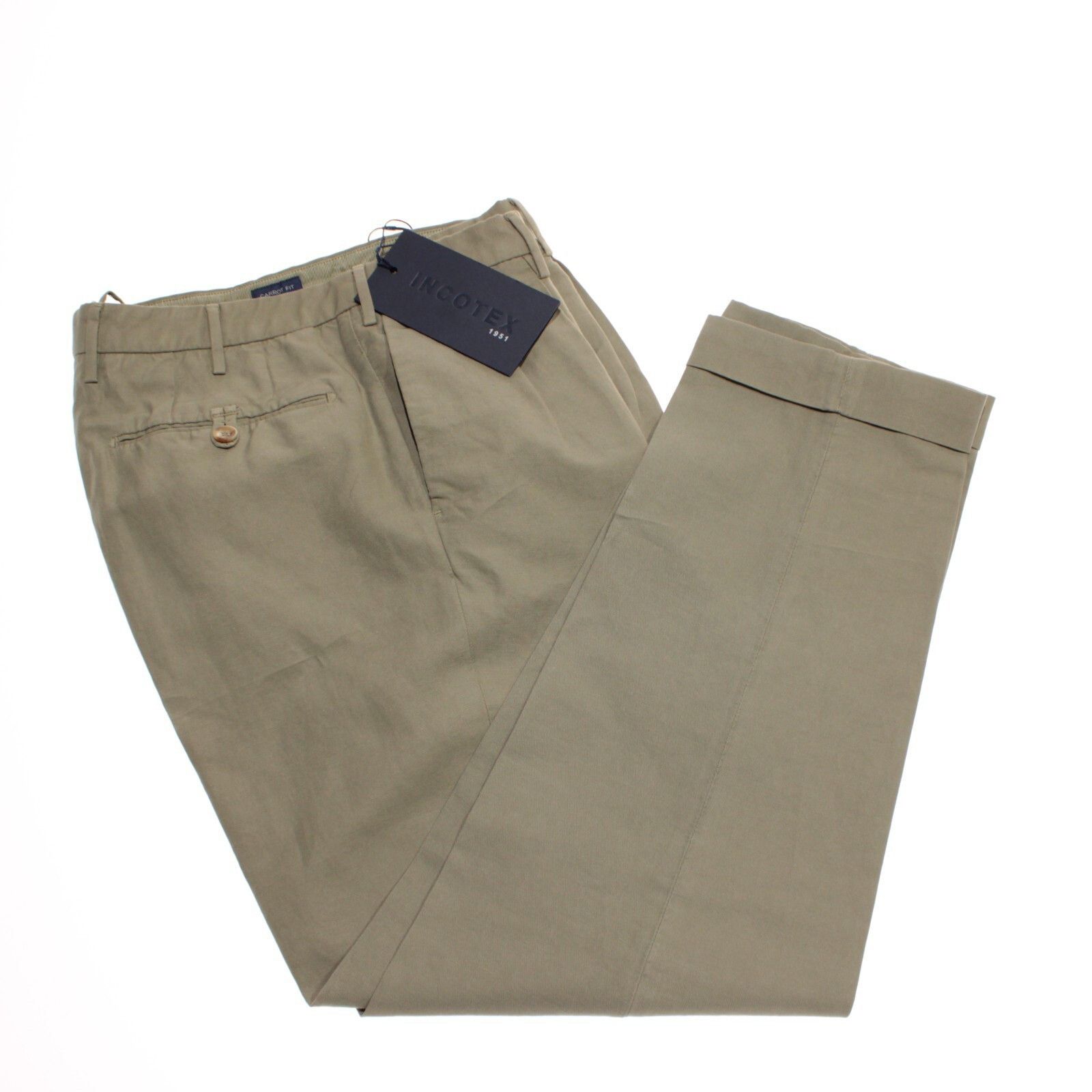 Incotex INCOTEX New with tags Chino Size 32 US In Green Size US 32 / EU 48 - 2 Thumbnail