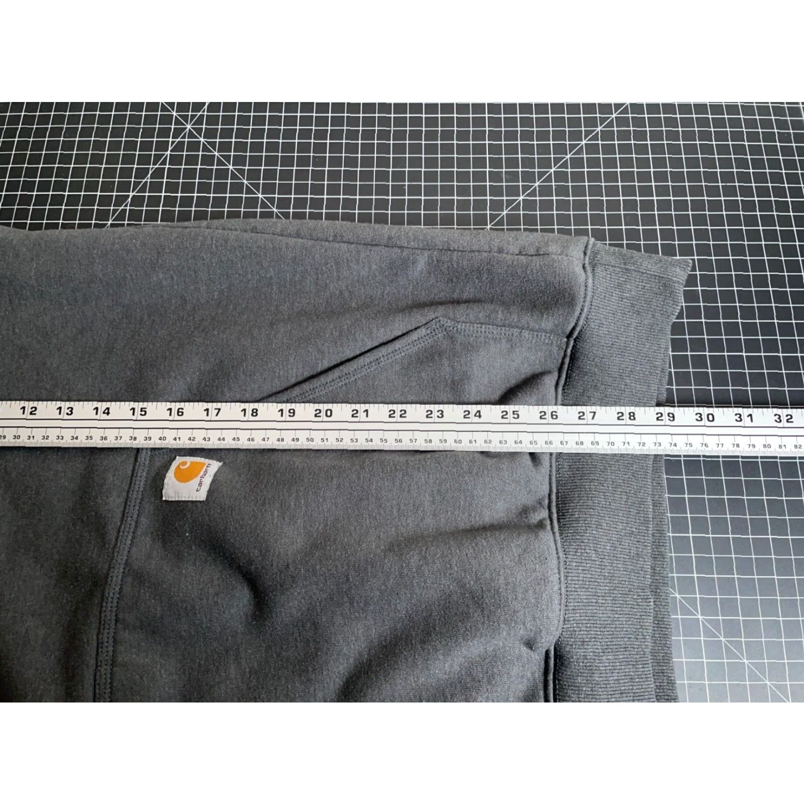 Carhartt Carhartt Hoodie Men's Medium Dark Gray Rain Defender Loose Fit Sweatshirt Size US M / EU 48-50 / 2 - 6 Thumbnail