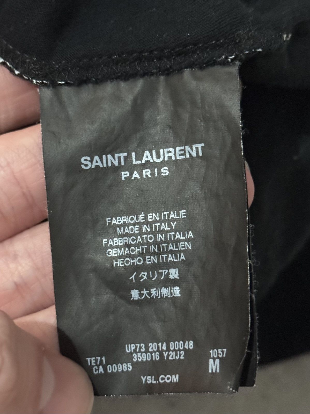 Saint Laurent Paris saint laurent animal print tank top t shirt Size US M / EU 48-50 / 2 - 4 Thumbnail