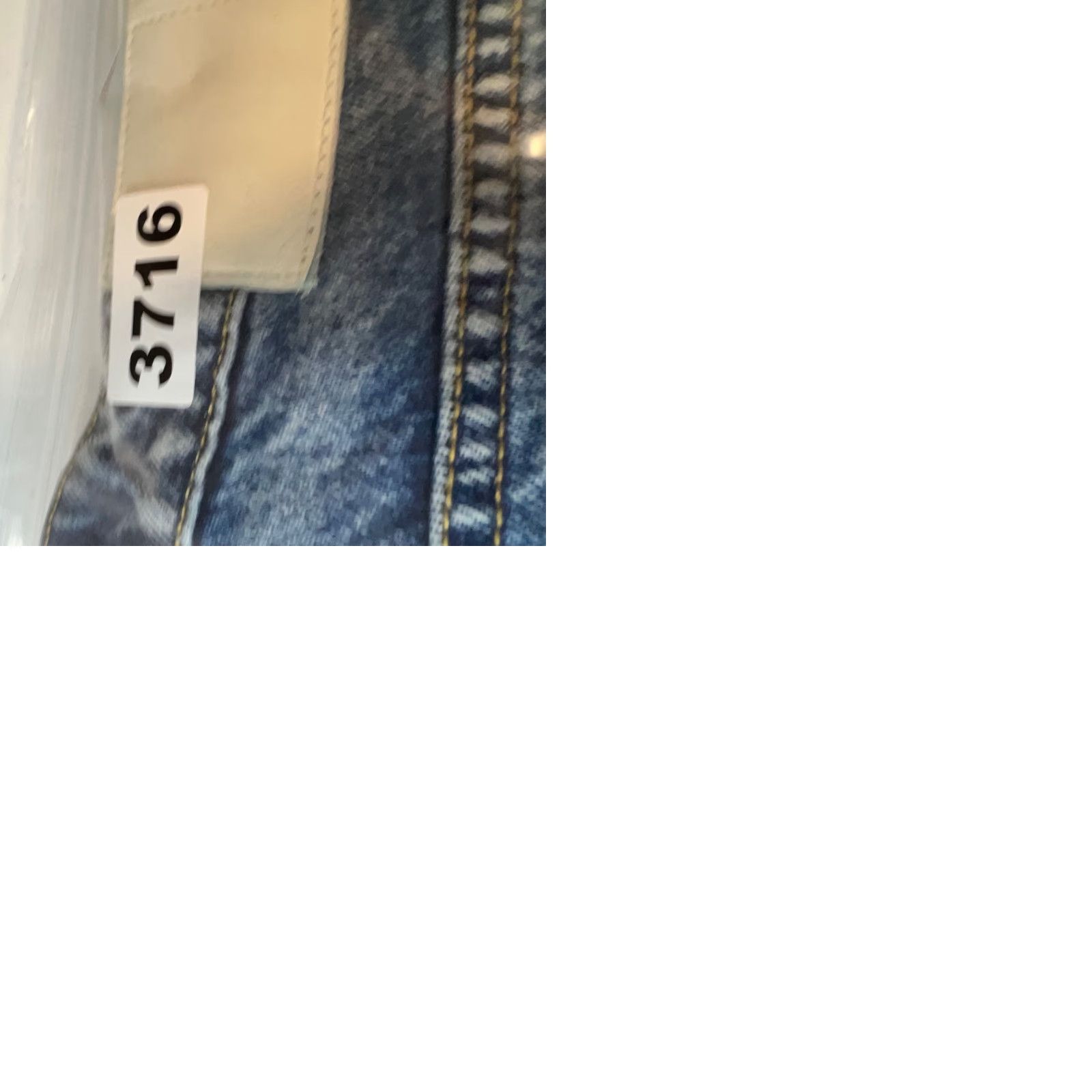 Denime Tageechita Women's Jeans Denim Blue Cotton Mid-Rise Straight 29 In Inseam Size M Size 32" / US 10 / IT 46 - 9 Thumbnail