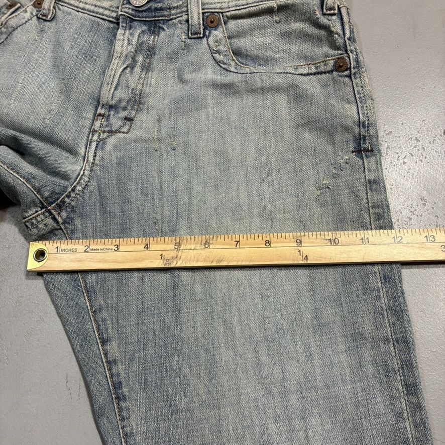 Energie Y2K Energie Distressed Slim Button-Fly Justin Jeans Italy Size US 33 - 15 Thumbnail