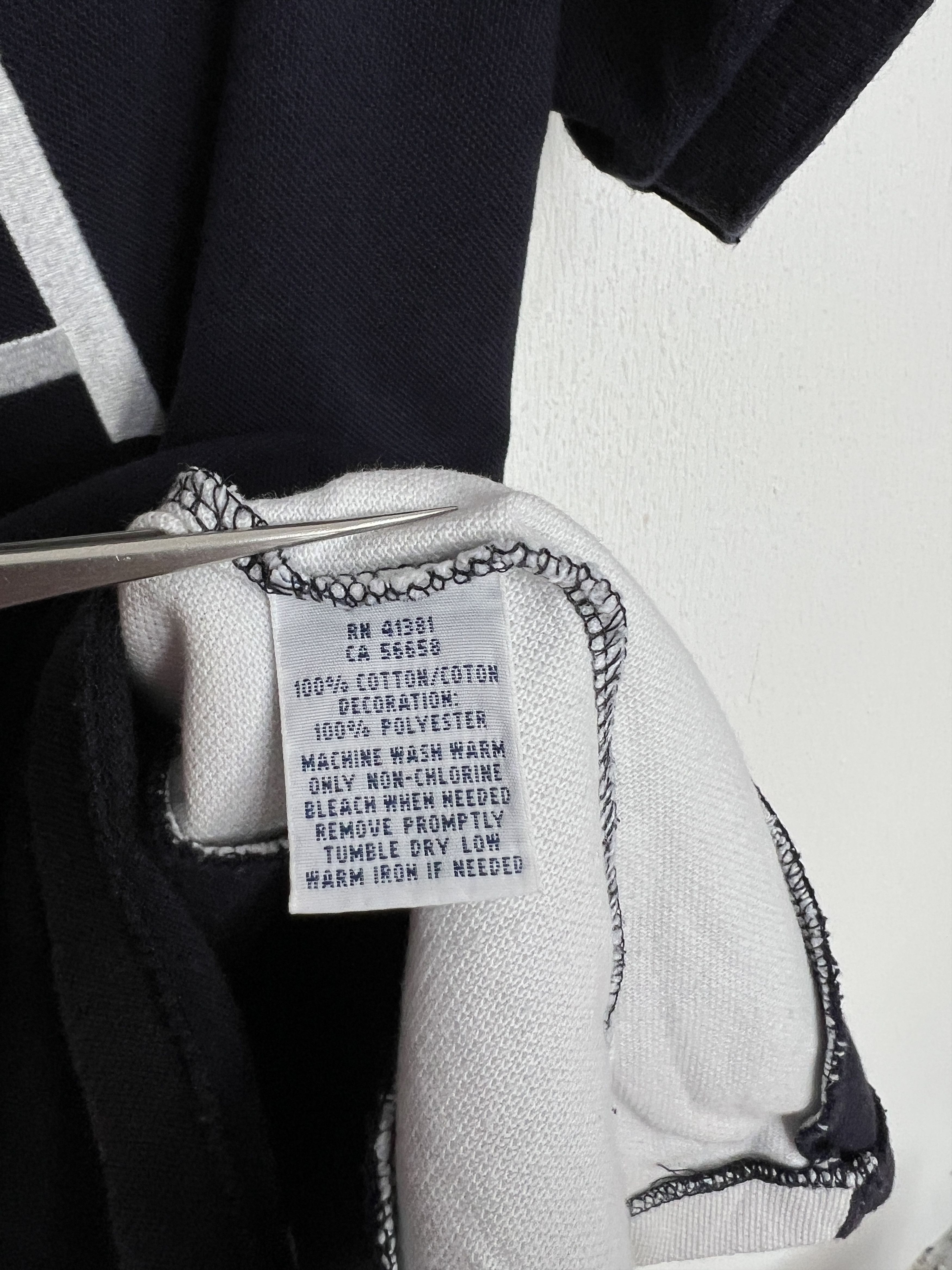 Polo Ralph Lauren Vintage Chief Keef USA Blue White Jersey Trikot Shirt Size US L / EU 52-54 / 3 - 7 Thumbnail