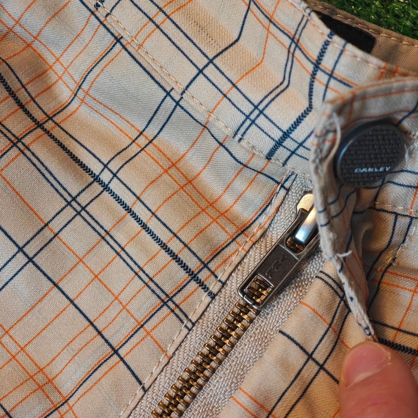 Oakley Oakley Pants Mens W34 L33 straight plaid golf trousers y2k Size US 34 / EU 50 - 10 Thumbnail