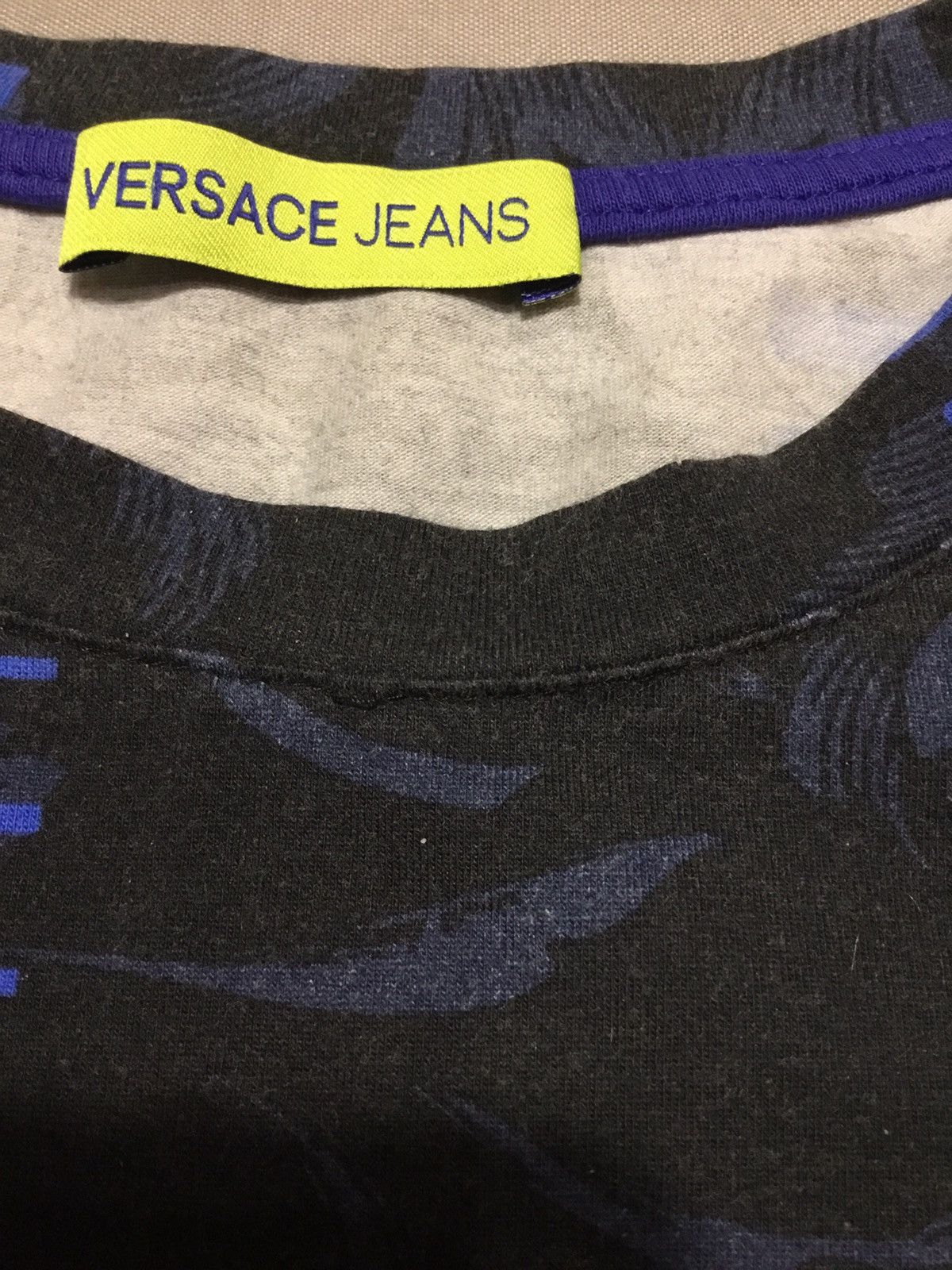 Versace Jeans Couture Men Black T-Shirt Vèrsace Jeans Size S Size US S / EU 44-46 / 1 - 3 Thumbnail
