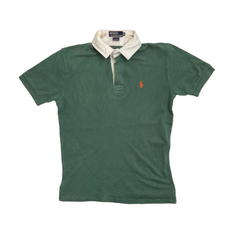 90s POLO RALPH LAUREN COTTON RUGBY newest SHIRT