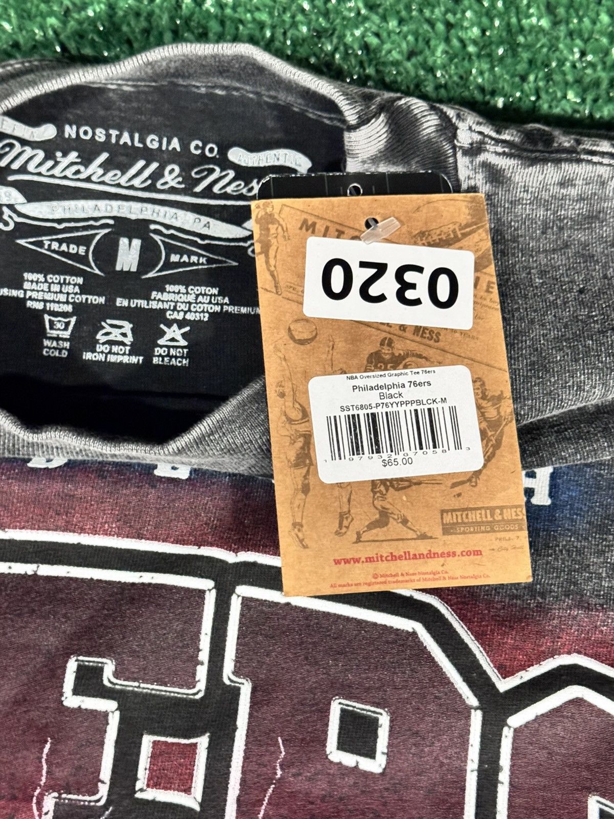 Mitchell & Ness Mitchell N Ness 76ers t-shirt Size US M / EU 48-50 / 2 - 4 Thumbnail
