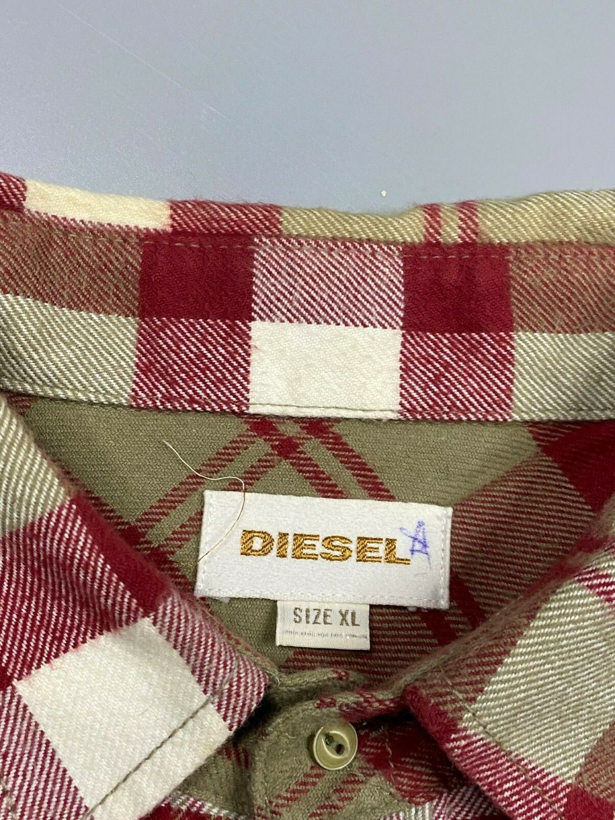 Diesel Diesel men's flannel shirt Size US XL / EU 56 / 4 - 5 Thumbnail