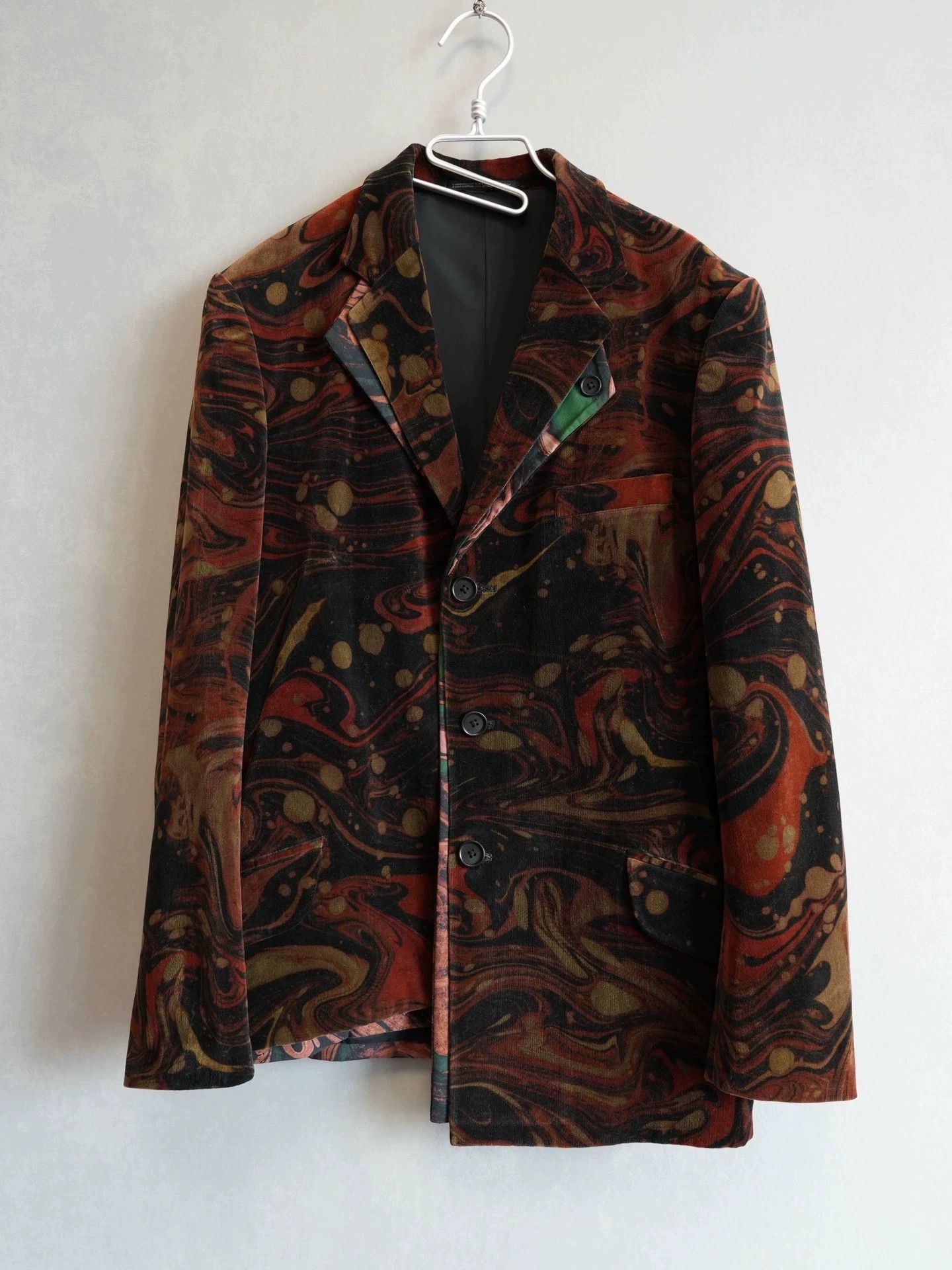 Yohji Yamamoto Yohji Yamamoto 15AW Double Velvet Jacket J49 Size 2 Size US M / EU 48-50 / 2 - 1 Thumbnail