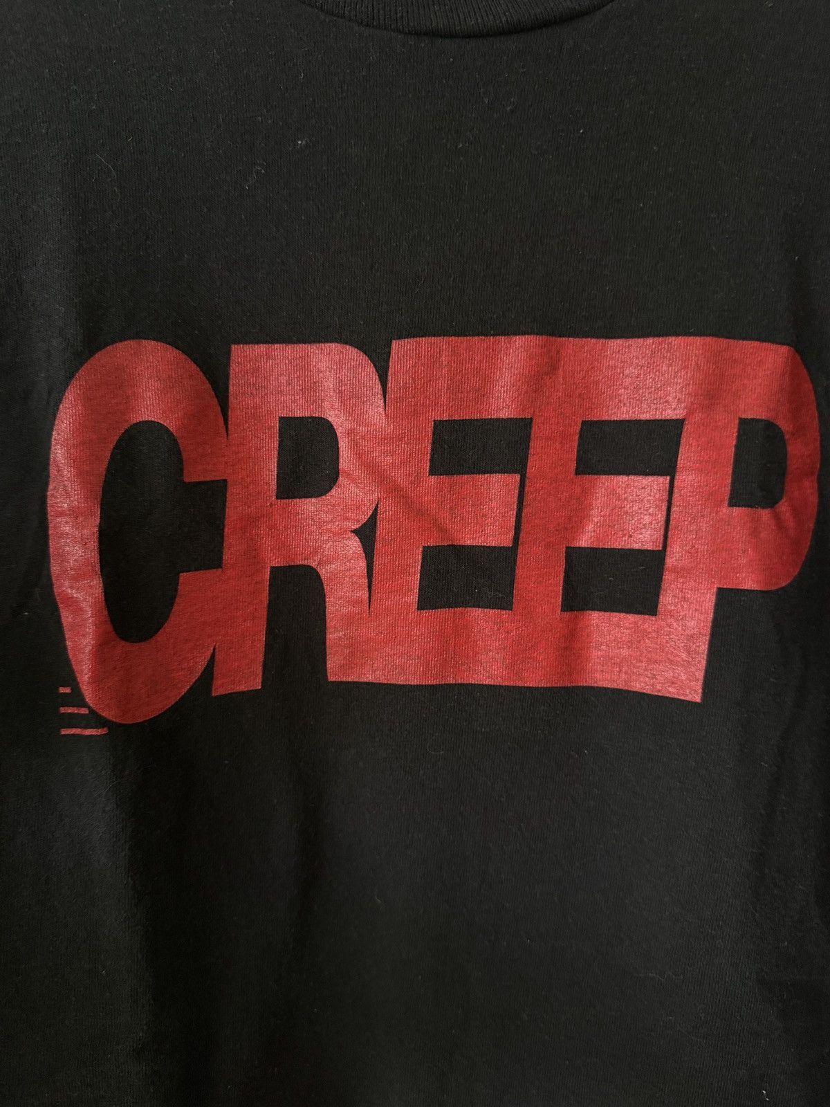 Vintage 1980’s 1990’s Single Stitch Creep T Shirt Size US XL / EU 56 / 4 - 2 Thumbnail