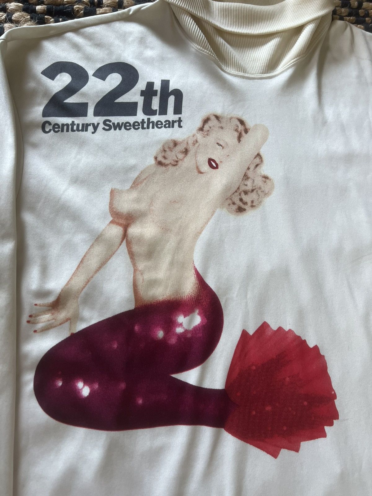 Yohji Yamamoto Yohji Yamamoto Pour Homme *Sample* AW91 Mermaid Turtleneck Size US M / EU 48-50 / 2 - 2 Thumbnail