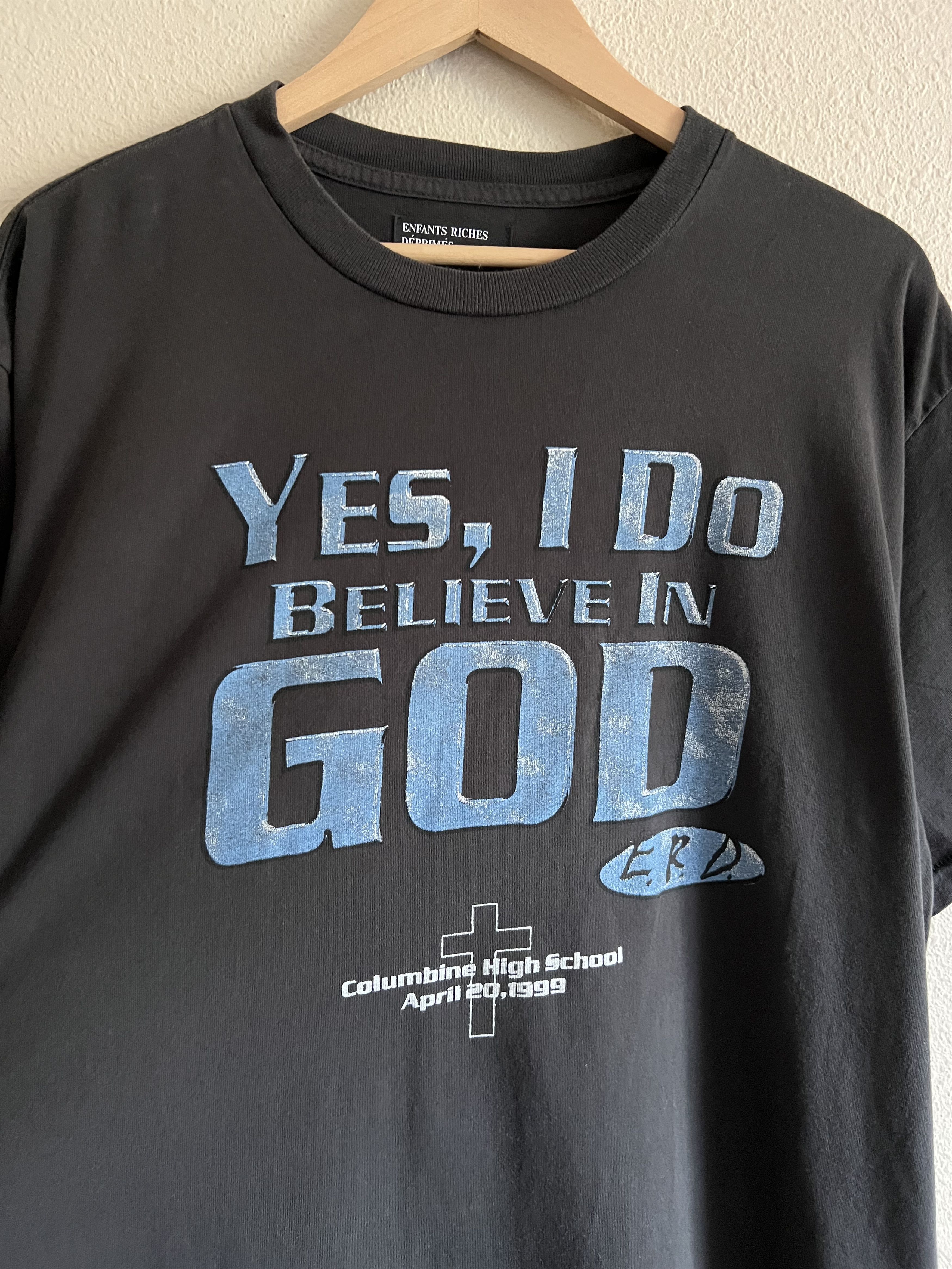 Enfants Riches Deprimes Enfants Riches Deprimes I Believe In God Columbine Tee Size US M / EU 48-50 / 2 - 3 Thumbnail