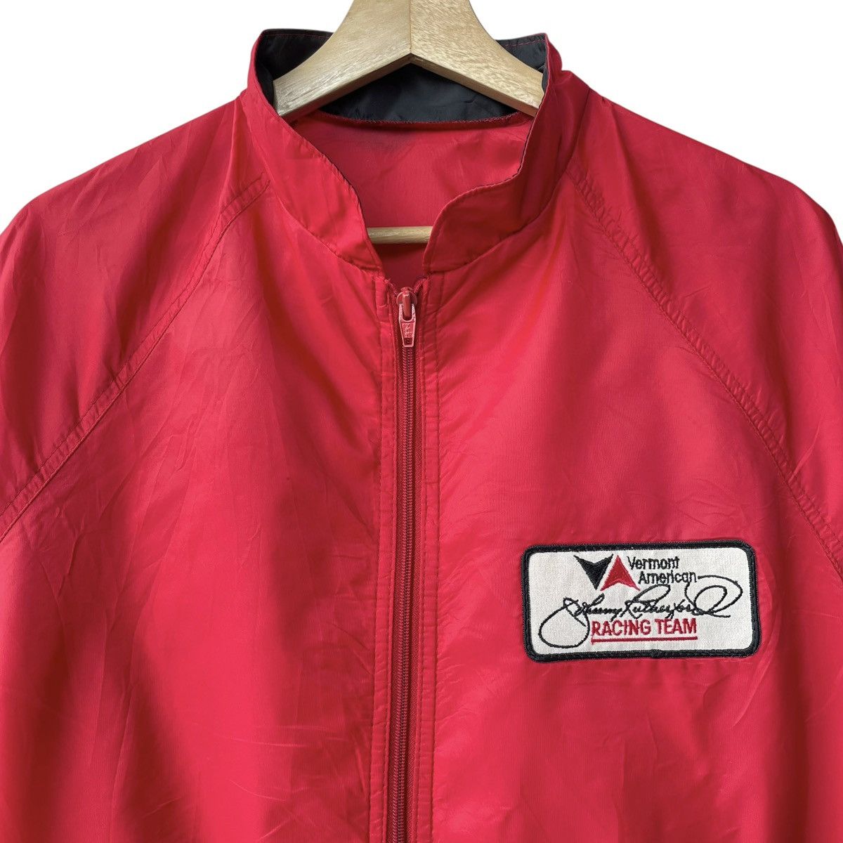 Vintage Vermont American Johnny Rutherford Indy Racing Team Jacket Size US L / EU 52-54 / 3 - 3 Thumbnail