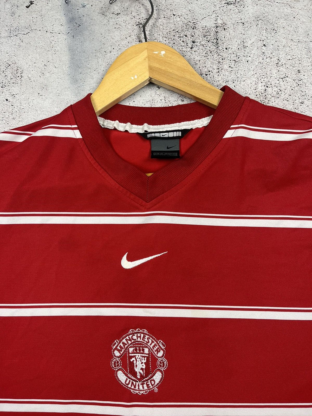 Nike Nike Manchester United Vintage 2002 Training Soccer Jersey Size US XL / EU 56 / 4 - 2 Thumbnail