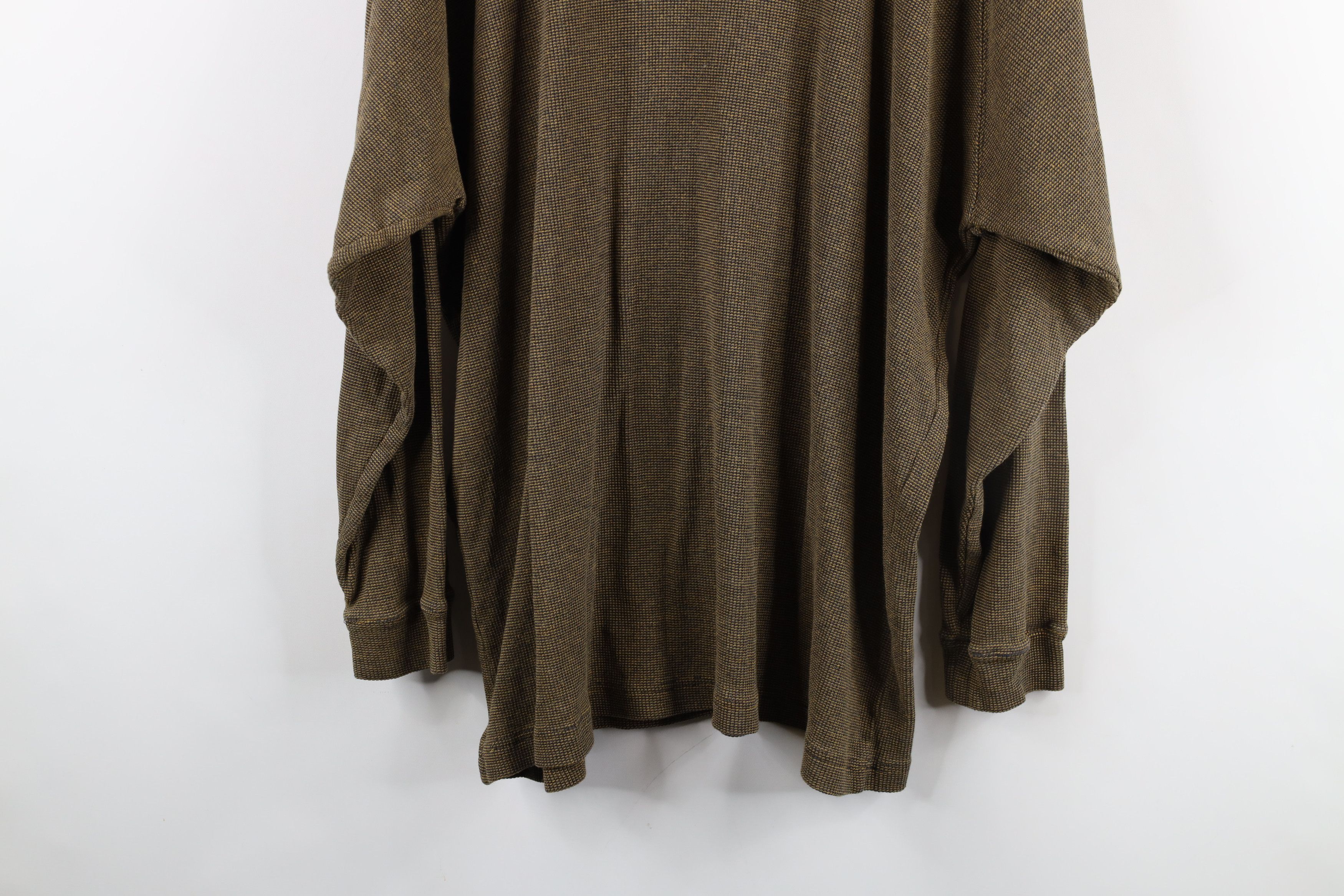 Vintage Vintage 90s Streetwear Baggy Fit Knit Turtleneck T-Shirt Size US L / EU 52-54 / 3 - 12 Thumbnail