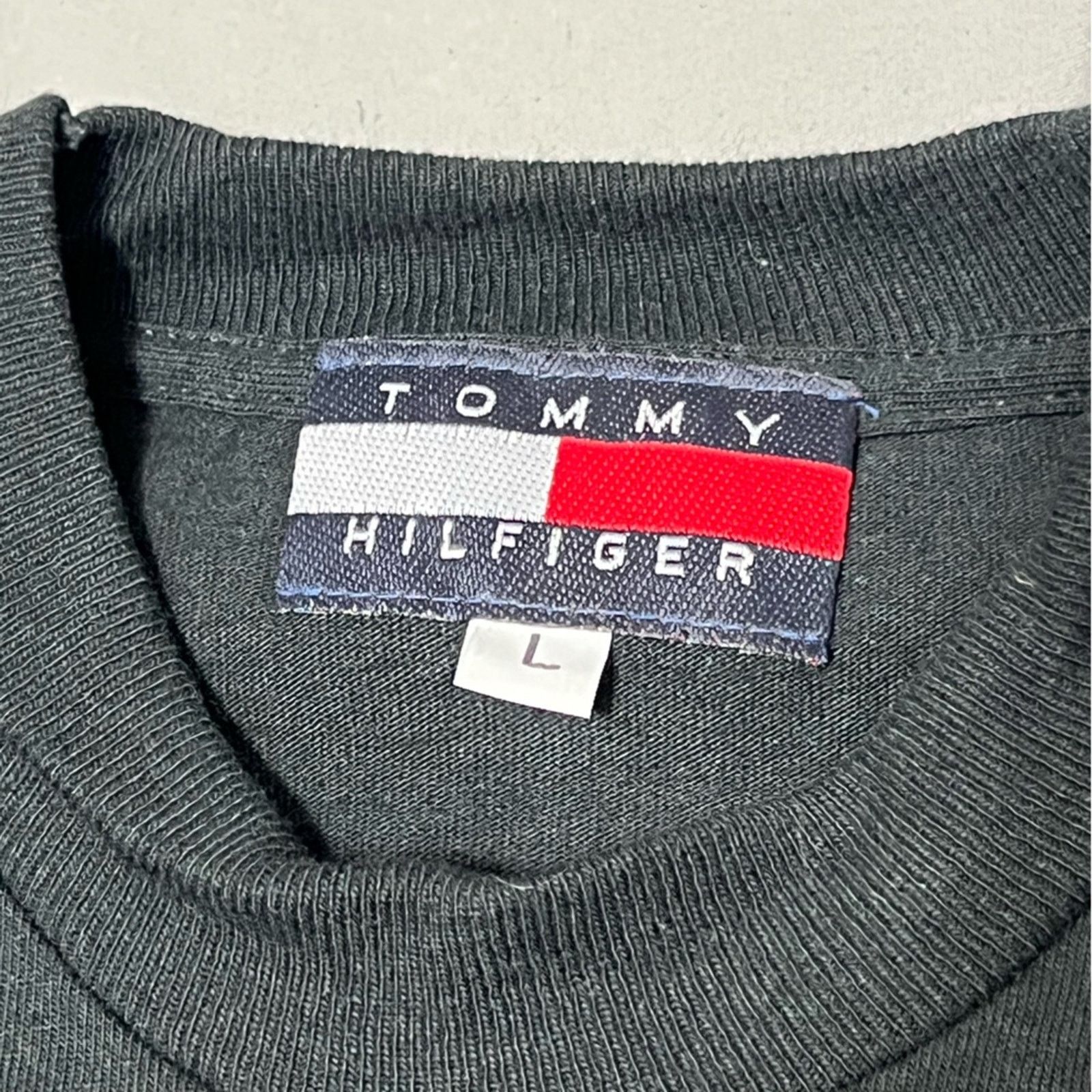 Tommy Hilfiger Vintage Tommy Hilfiger LARGE Single Stitch 90s Embroidered Size US L / EU 52-54 / 3 - 6 Thumbnail