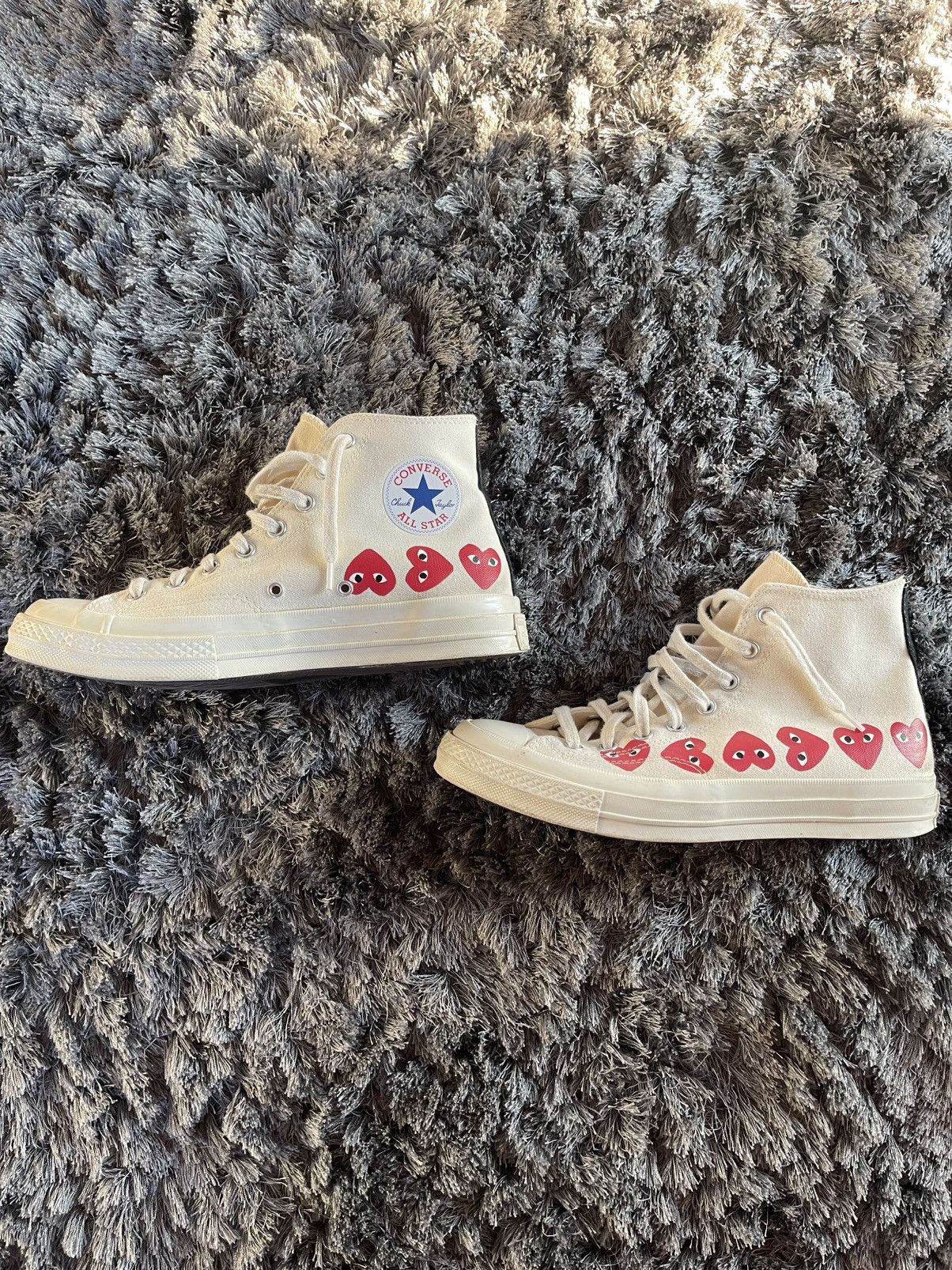 Converse × Vintage Vintage Original Converse Chuck Jaylor ALL STAR UK 9 White Size US 11.5 / IT 41.5 - 2 Thumbnail