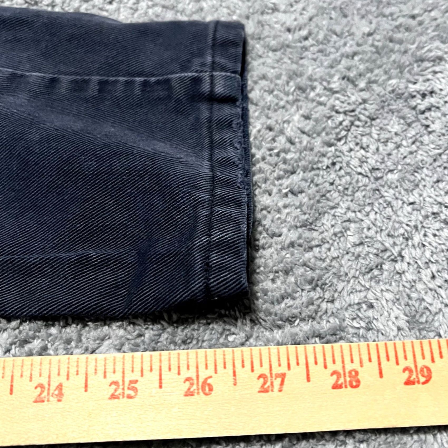 Guess VINTAGE Guess Jeans Mens 29 Blue Chino Denim USA Made Pants High Rise TAPERED Mens 29 Blue Chino Denim USA Made Pants High Rise 26x27 Size US 29 - 7 Thumbnail