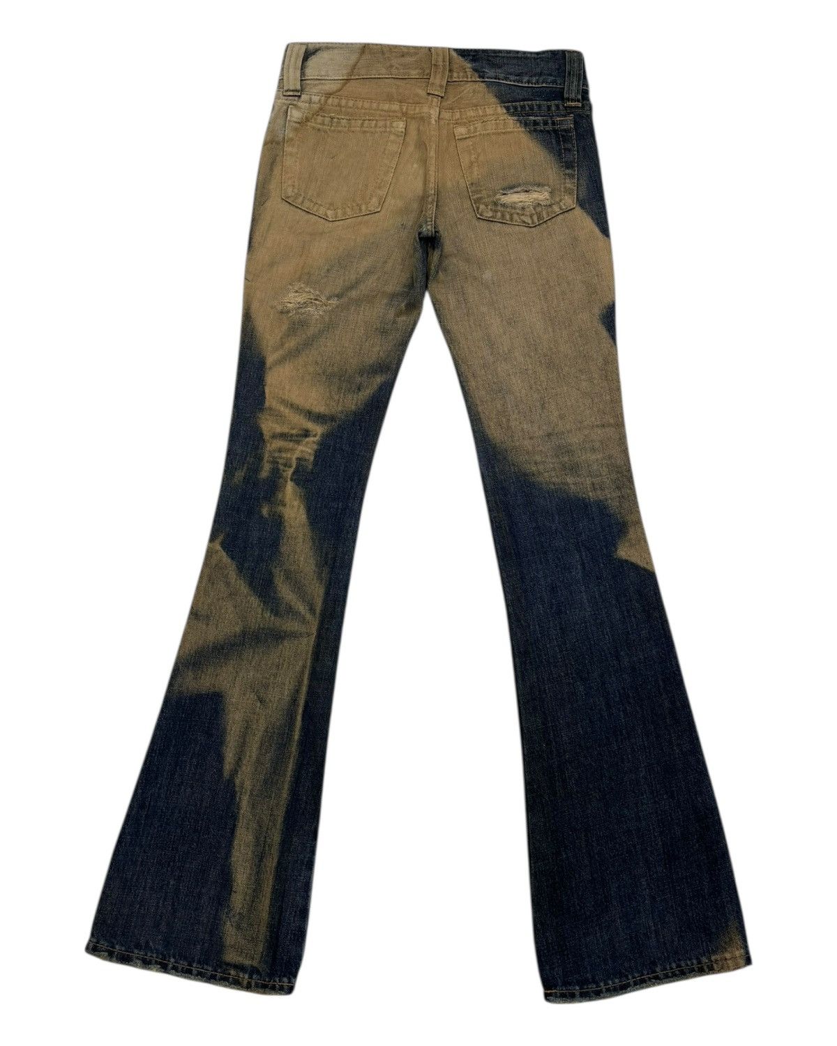 Hysteric Glamour × If Six Was Nine Vintage Flared Jeans Mud Wash IfSixWasNine Lgb Moussy Jeans Size 27" / US 4 / IT 40 - 8 Thumbnail
