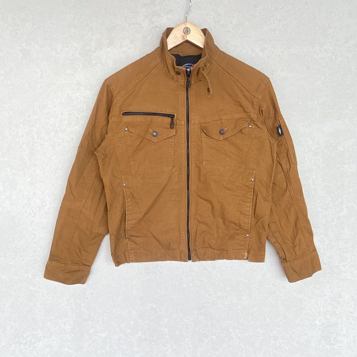 Other Vintage Authentic Brown Streetwear Jacket Pullover Size M Size US M / EU 48-50 / 2 - 1 Thumbnail