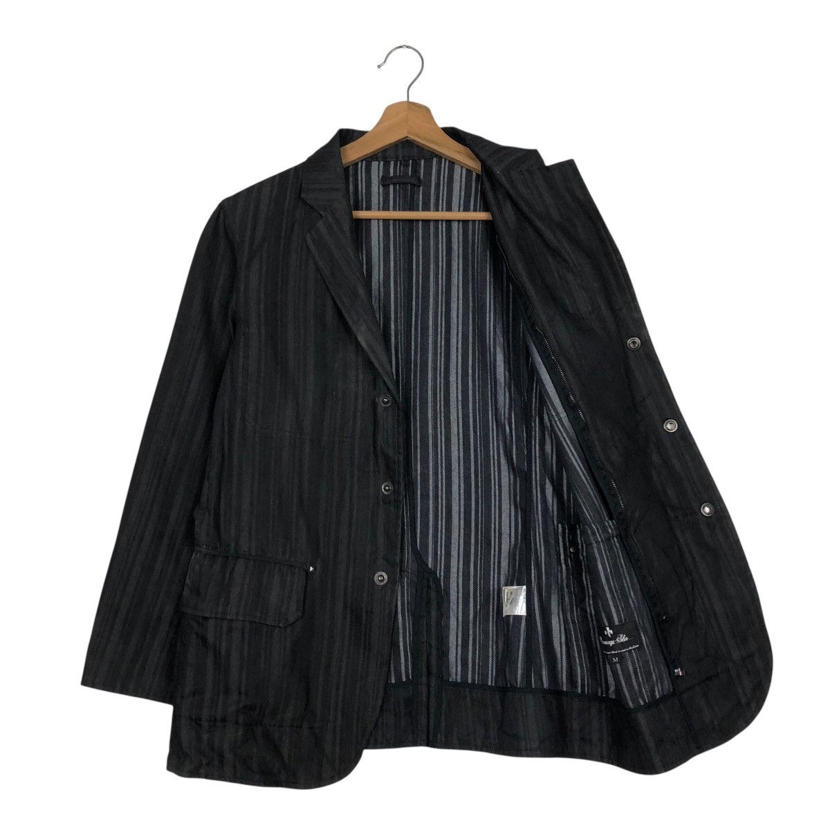 📌Vintage Hickory Chore Jacket Bernings Sho Punk Design