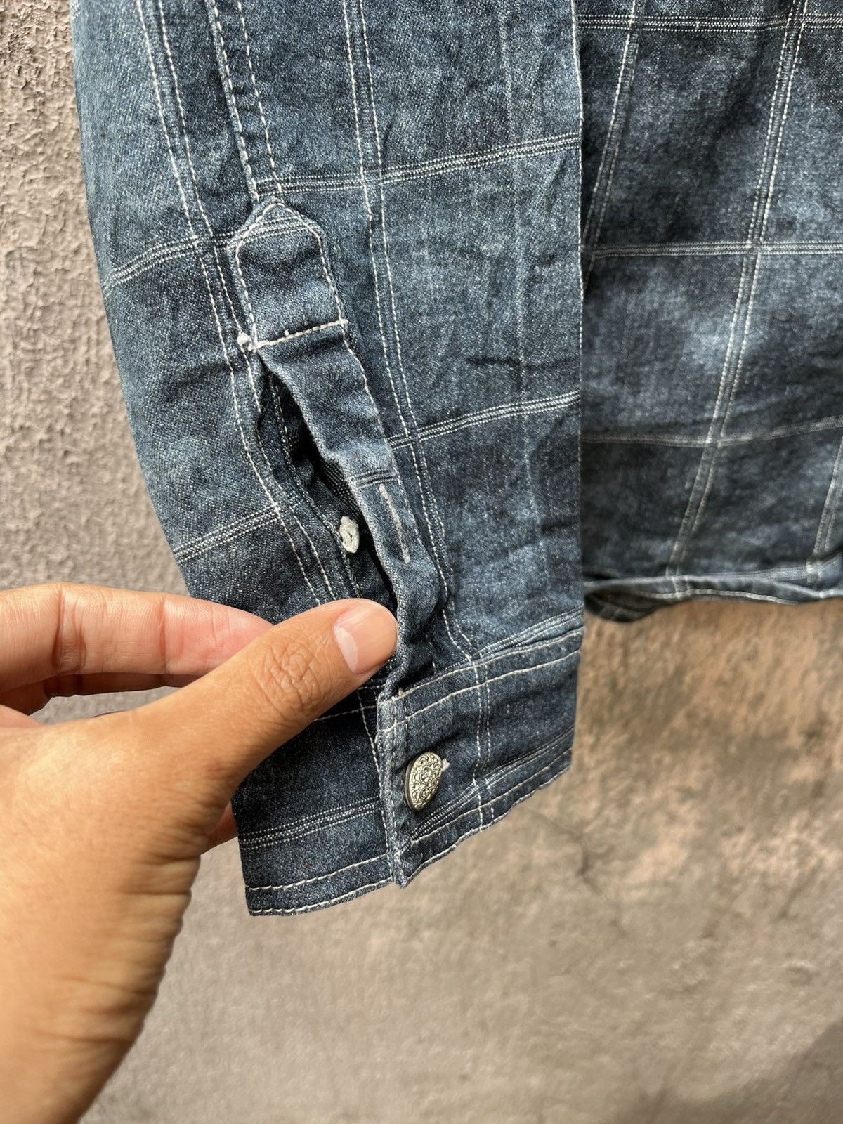 Japanese Brand In the attic Denim Smoke dye Size US M / EU 48-50 / 2 - 8 Thumbnail