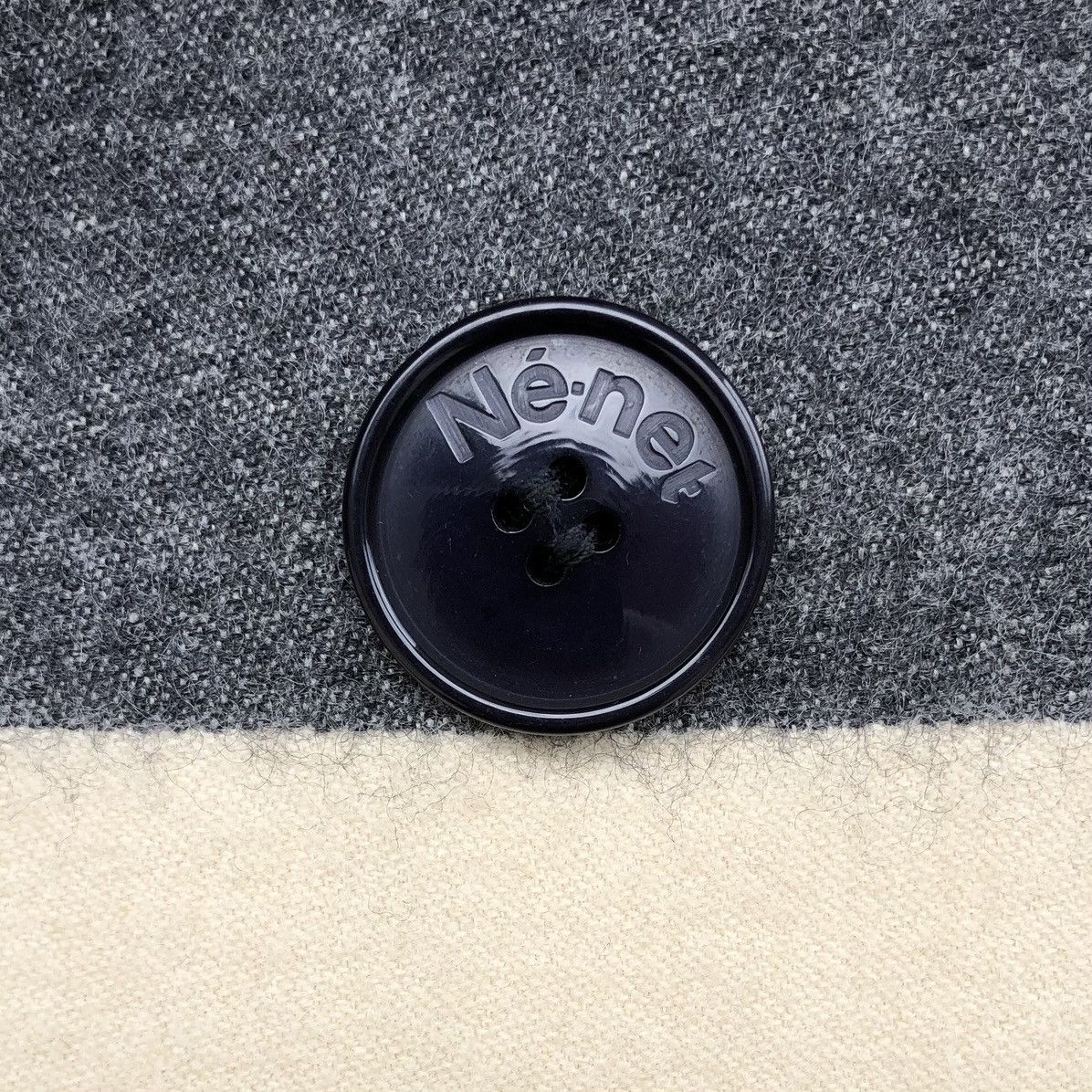 Issey Miyake Issey Miyake Japan Ne-Net Stripes Wool Pea Coat Size M / US 6-8 / IT 42-44 - 12 Thumbnail