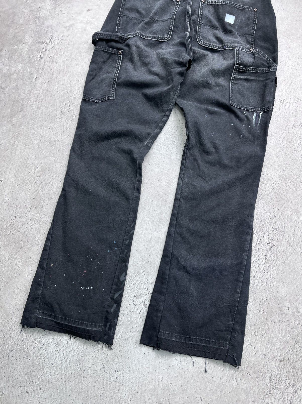 Carhartt × Vintage VINTAGE BAGGY FLARED NEW DOUBLE KNEE PANTS DISTRESSED Size US 38 / EU 54 - 7 Thumbnail