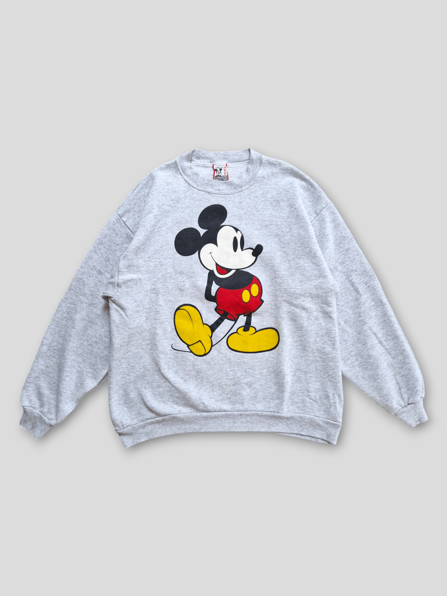 Disney × Mickey Mouse × Vintage Vintage 90s Disney Mickey Mouse Made In USA Sweatshirt Size US XL / EU 56 / 4 - 1 Thumbnail