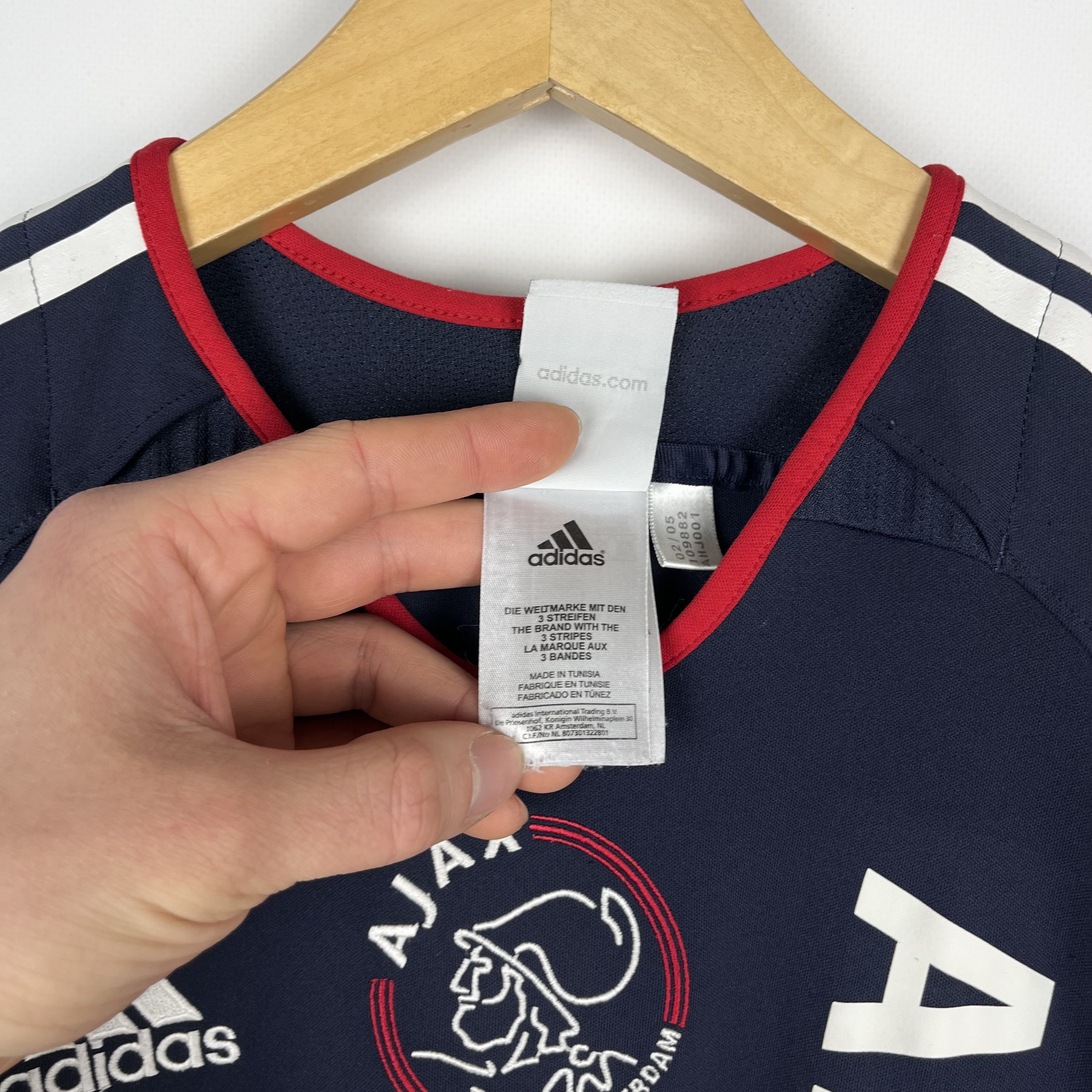 Adidas Vintage Adidas Ajax Rare Soccer Jersey Shirt 05/06 Size US M / EU 48-50 / 2 - 10 Thumbnail