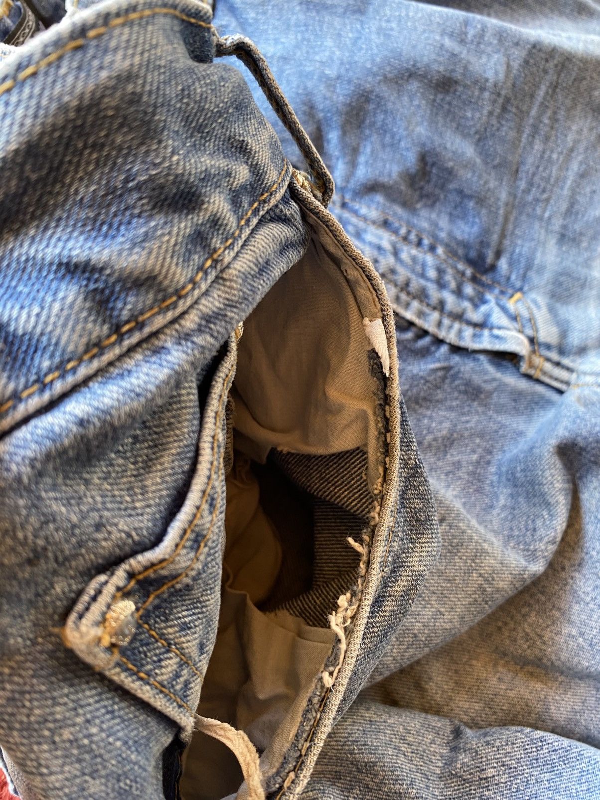 Versace Vintage Versace Jeans Distessed dirty Balenciaga Style Size US 38 / EU 54 - 10 Thumbnail