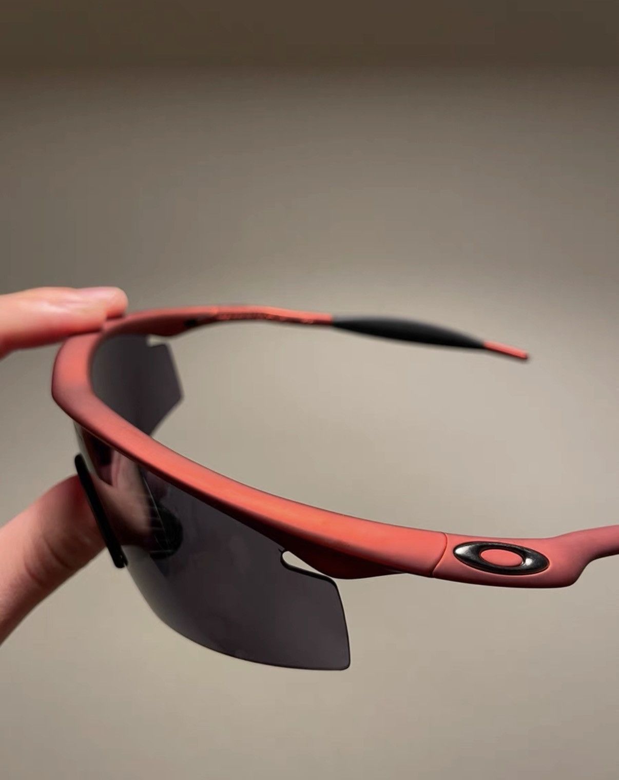 Oakley Oakley M Frame Metallic Red Sports Sunglasses K24 Size ONE SIZE - 2 Thumbnail
